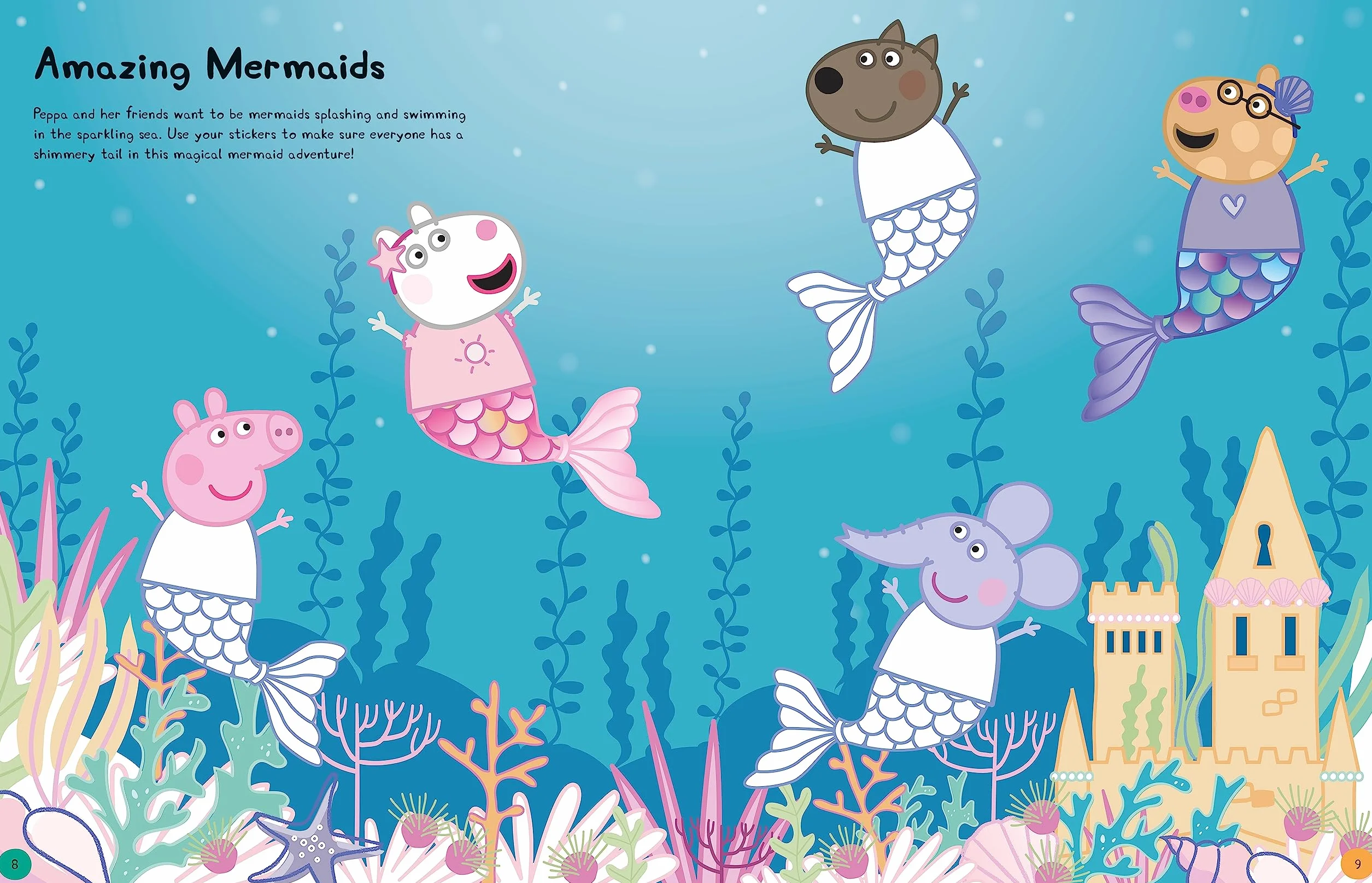 Peppa Pig: Peppa’s Magical Dress-Up Sticker Book