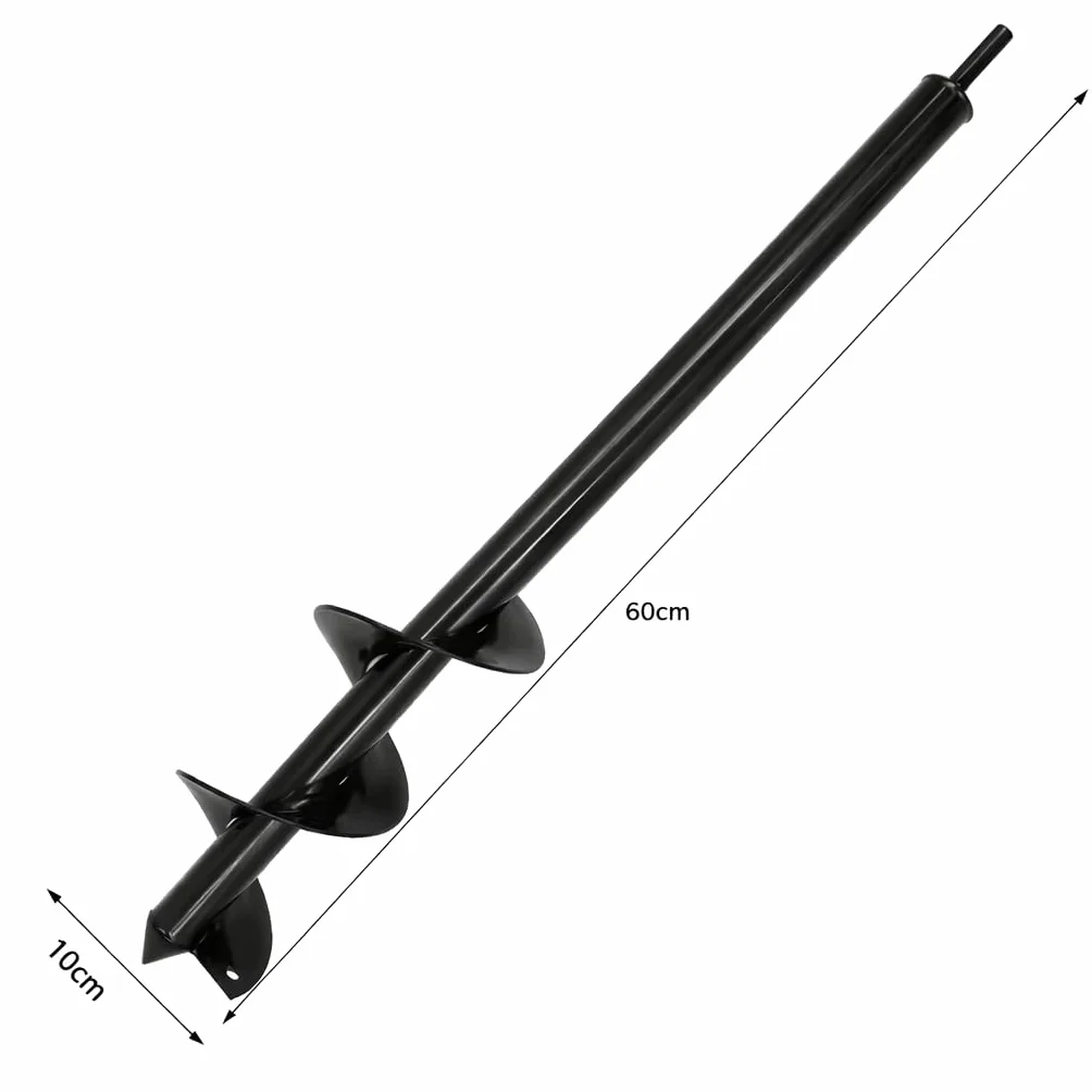 RESSER Wiertło Glebowe Świder Ogrodowy Na Wkrętarkę do Sadzenia 10x60cm