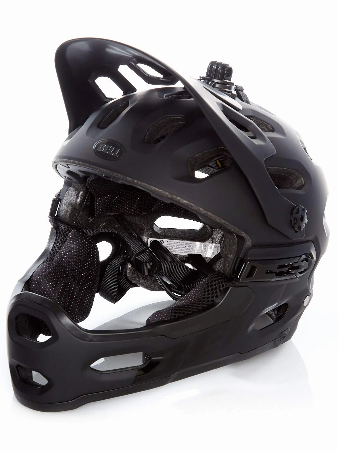 BELL Kask unisex Super 3r Mips MTB, czarny matowy, S 52-56 cm