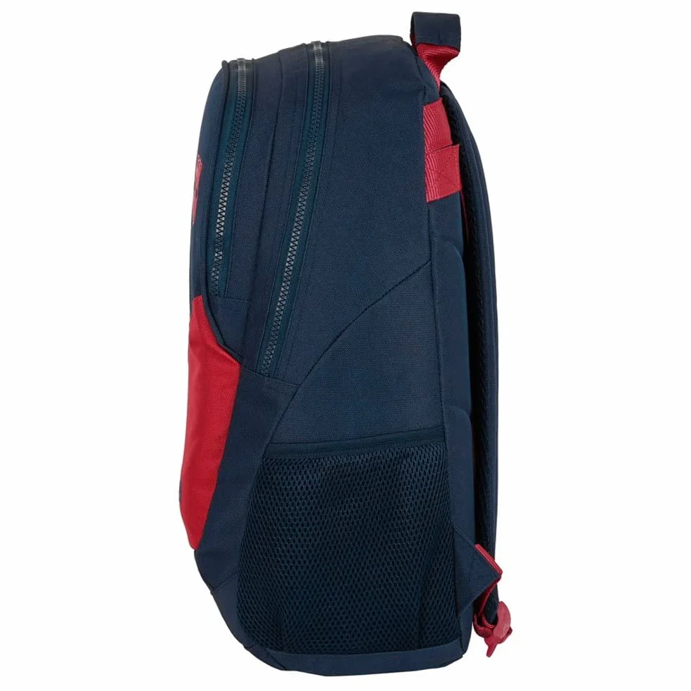 MOCHILA ADAPT.CARRO F.C.BARCELONA "CORPORATIVA", Biały/Granat Niebieski