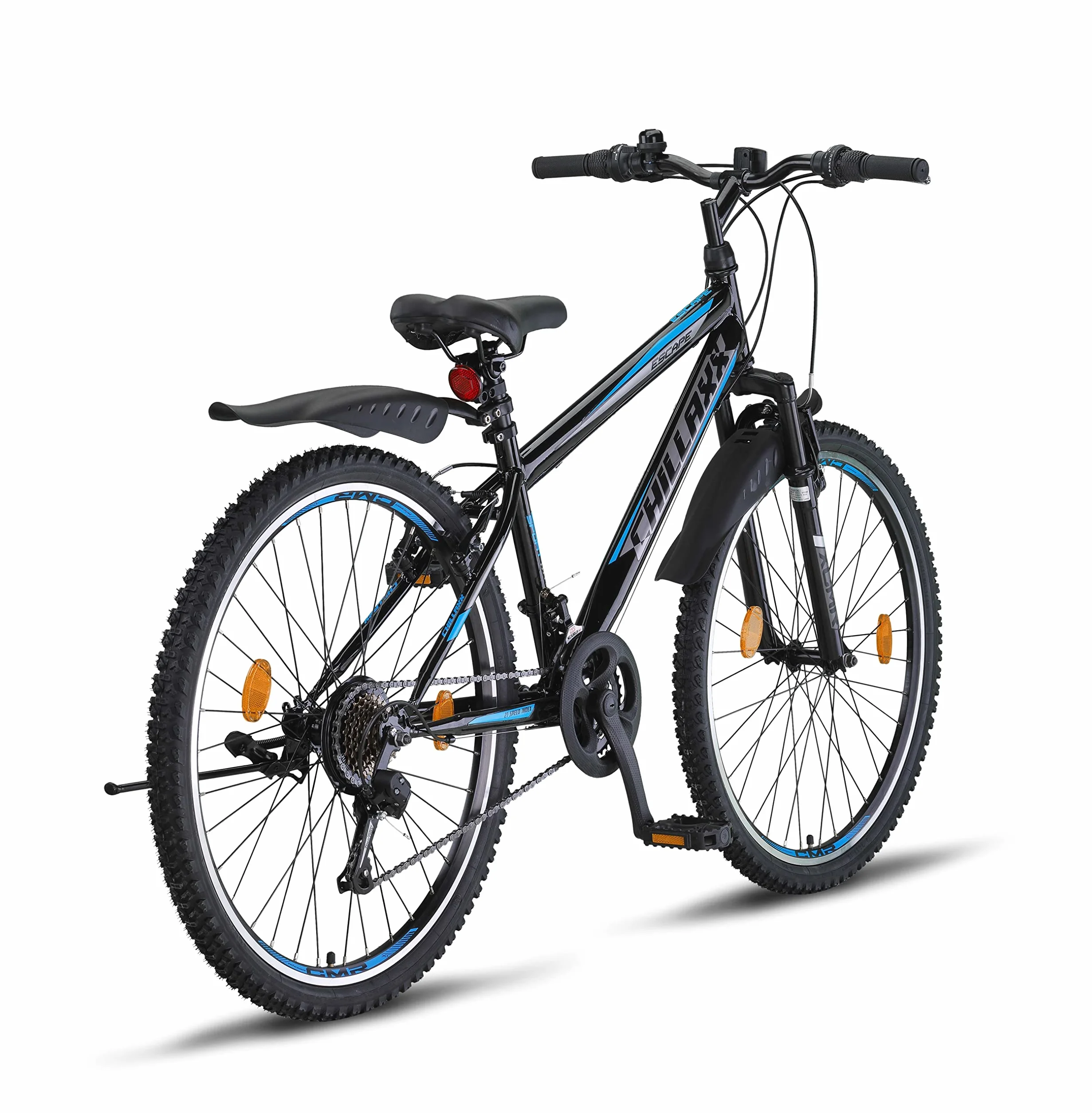 Chillaxx Bike Escape Premium rower górski 24 i 26", dla dziewcząt, chłopców, mężczyzn i kobiet, 21 biegów