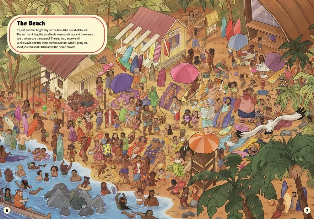 Where's Stitch?: A Disney search-and-find activity book