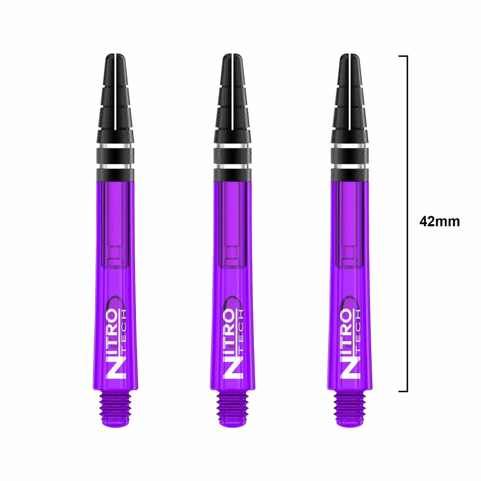 Red Dragon Nitrotech nasadki do darta 3 sztuki w opakowaniu (łącznie 9 trzonków) z kartą punktów