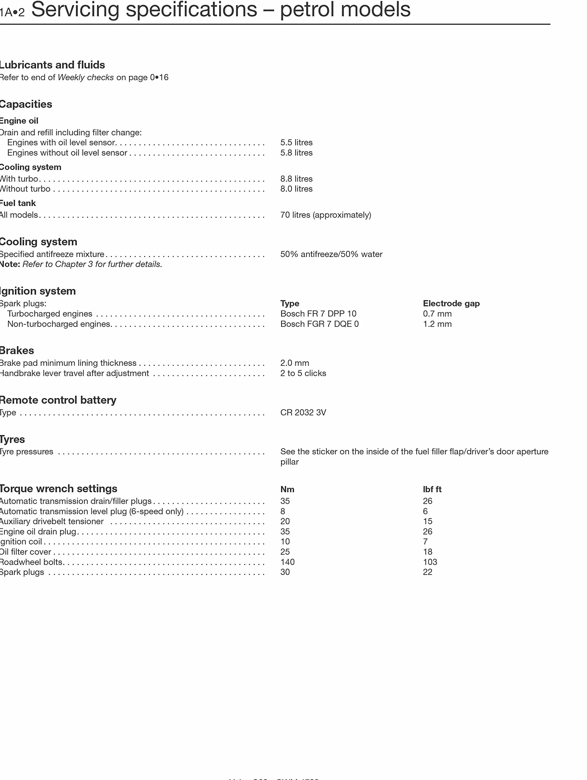 Volvo S60 Petrol & Diesel (00 - 09) Haynes Repair Manual: 00-09