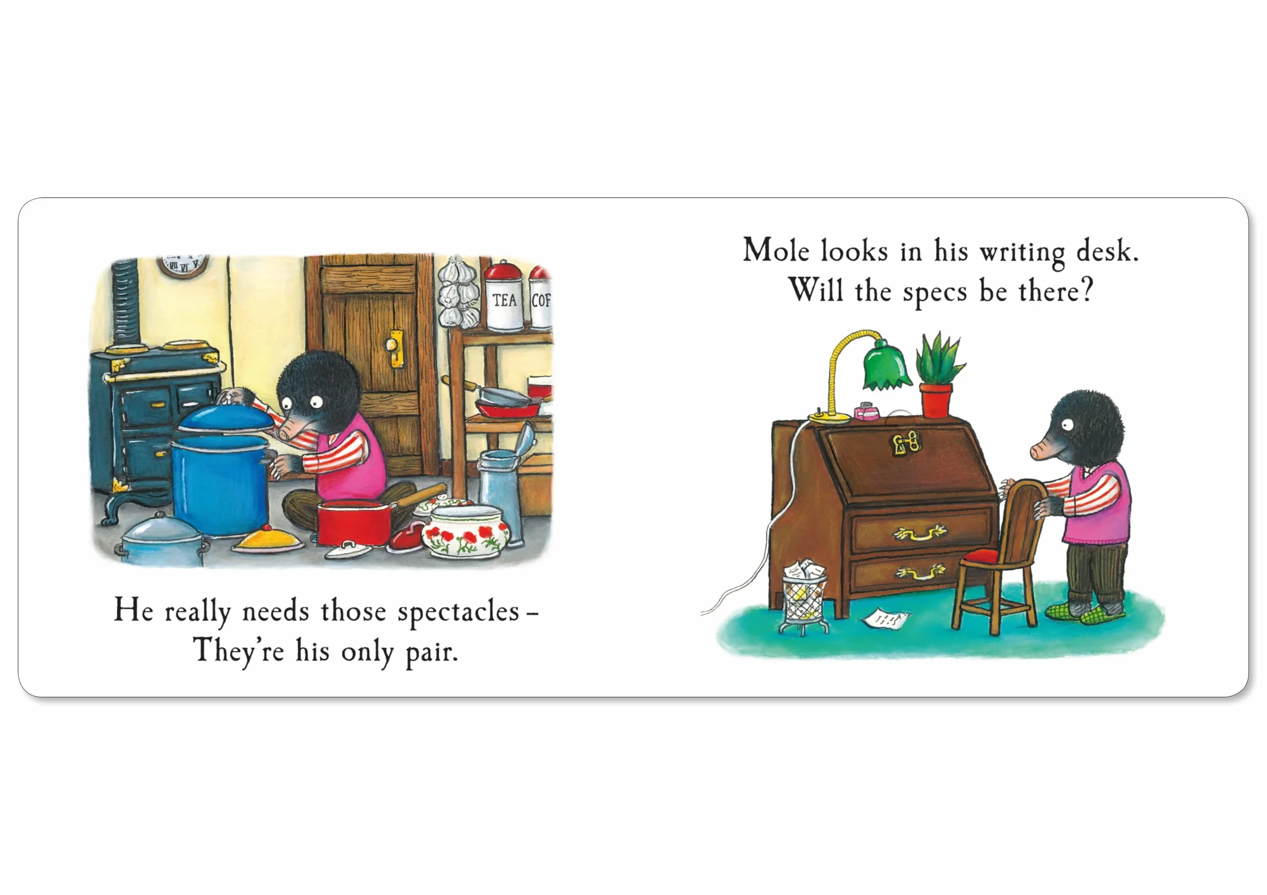 Mole's Spectacles: A Lift-the-flap Story