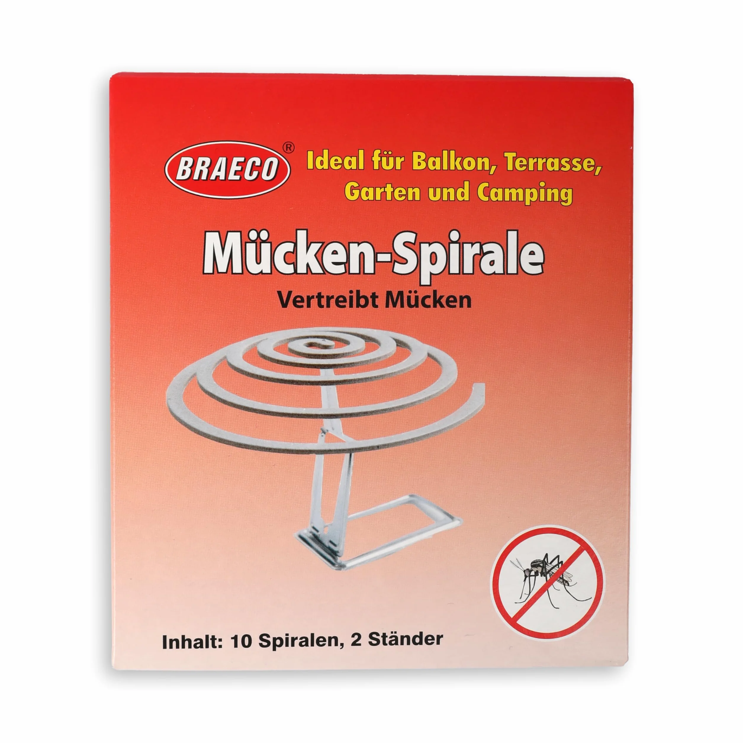 Braeco Spirala przeciw komarom, 10 szt