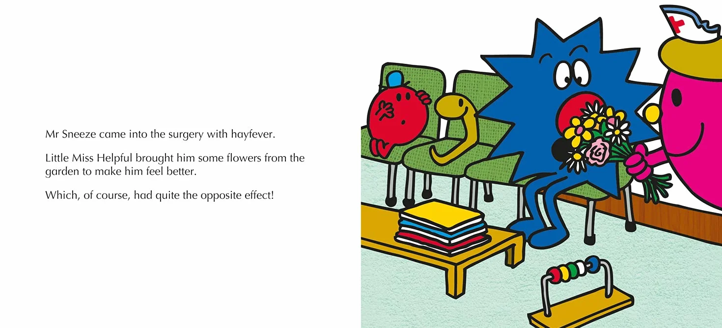 Mr. Men Little Miss go to the Doctor: The Perfect Children’s Illustrated Book for a Visit to the Doctor