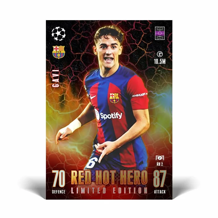 Topps Match Attax Extra 2024 Puszka Mega 70 kart Red Hot Hero edycja limitowana