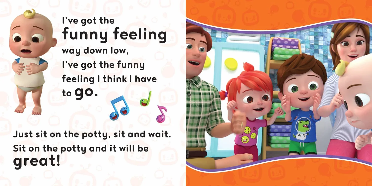 CoComelon Sing-Song: The Potty Song: Make potty training fun as you sing-along with this colourful board book for children aged 1, 2, 3 and 4 years
