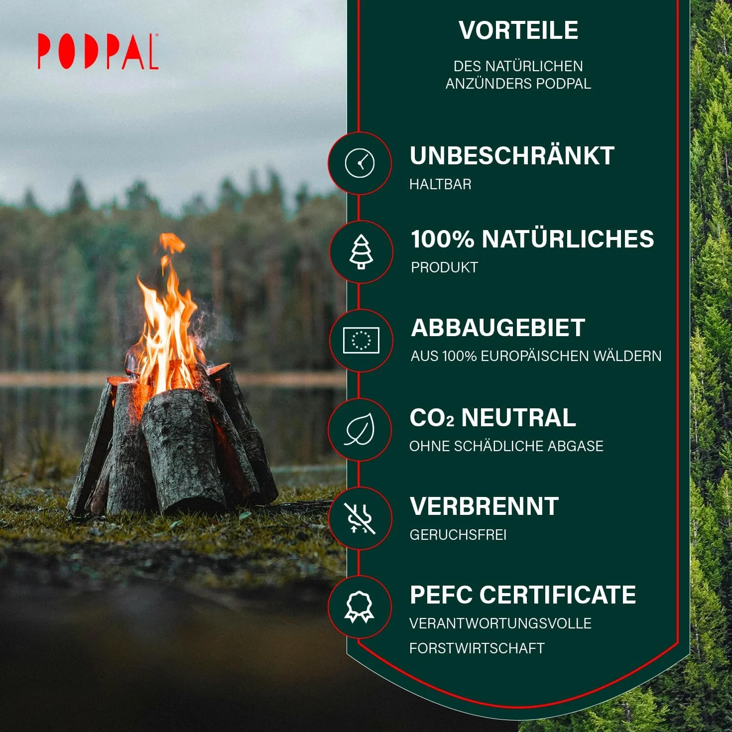 Naturalne drewno opałowe z suchych wiórów świerkowych | ok. 5 kg | idealny jako rozrusznik do grilla i pieca