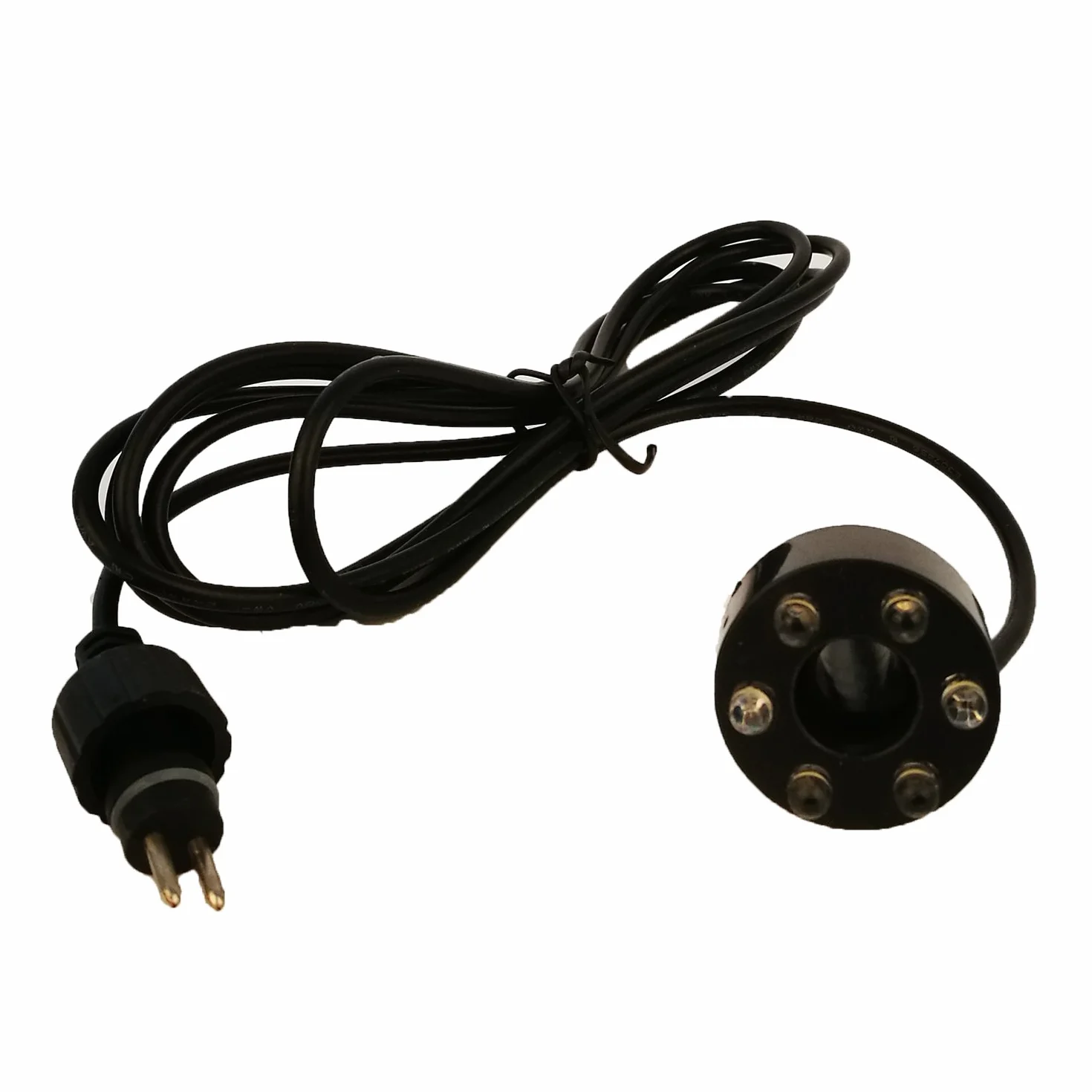 Köhko Zestaw 3 okrągłych lamp LED, w zestawie kabel przyłączeniowy 2 m do źródełka z kamienia, 29002 ciepła biel