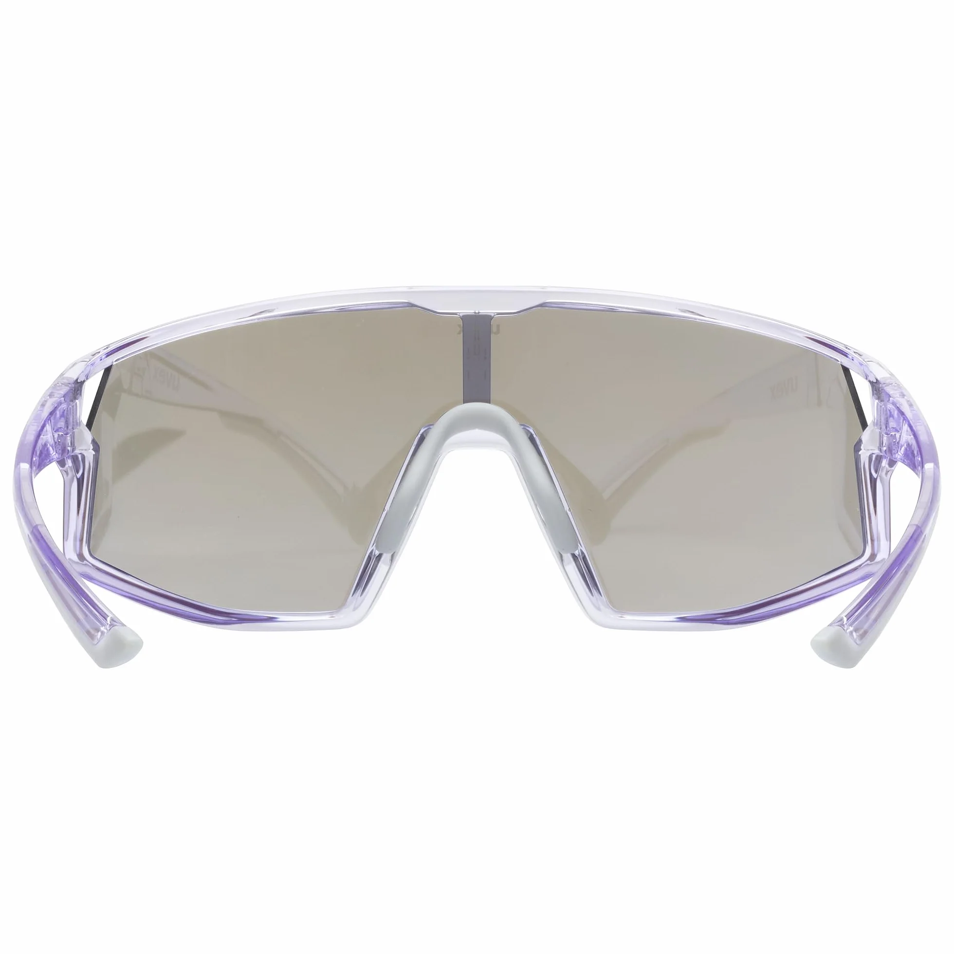 uvex Skyryse okulary sportowe transparent purple lavender mirror One Size