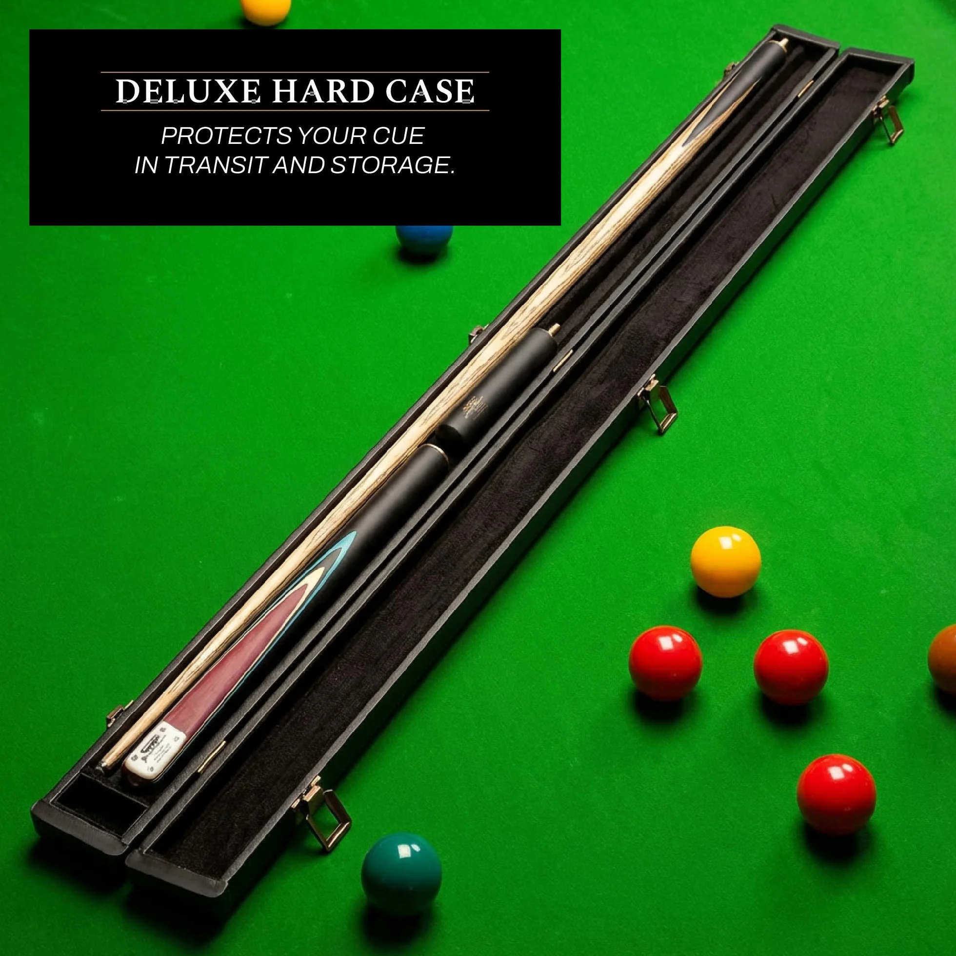 BCE Grandmaster 3/4 Cut Snooker Cue 144,8 cm 9,5 mm GM500