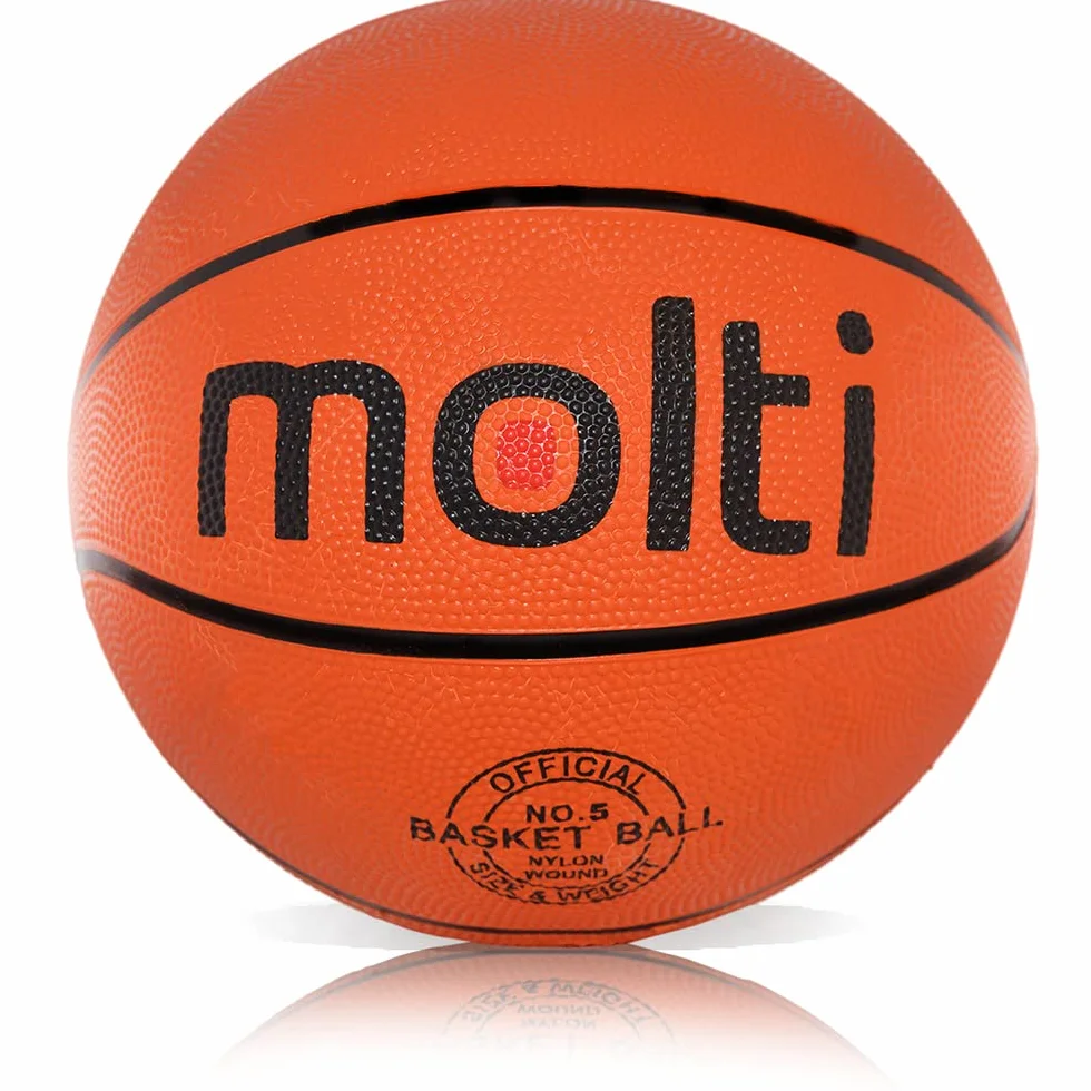 molti HangRing zestaw kółek do koszykówki, Ø 45 cm, Ø 37 cm, z piłką, koszem do koszykówki, siatką do koszykówki i śrubami mocującymi, gra w koszykówkę, sport zespołowy do użytku wewnątrz i
