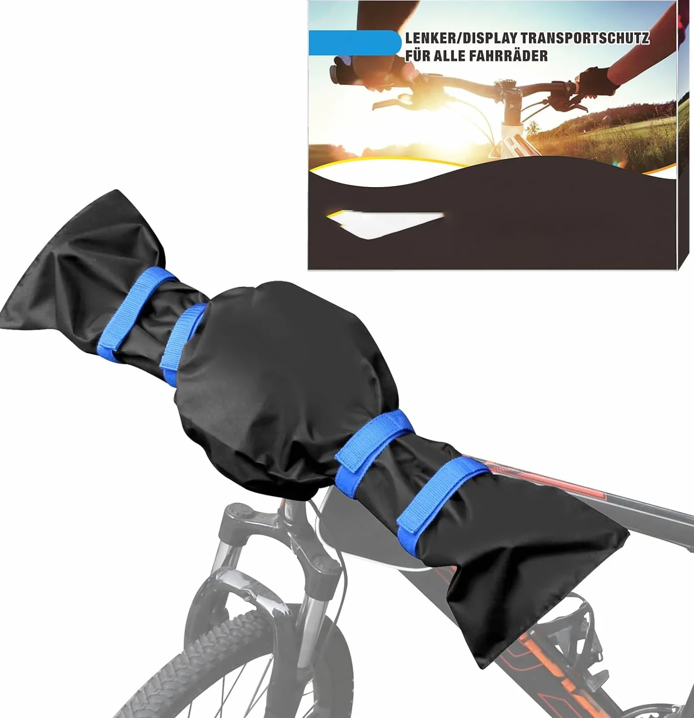 Pokrowiec ochronny na kierownicę Ebike wodoodporny 2 sztuki