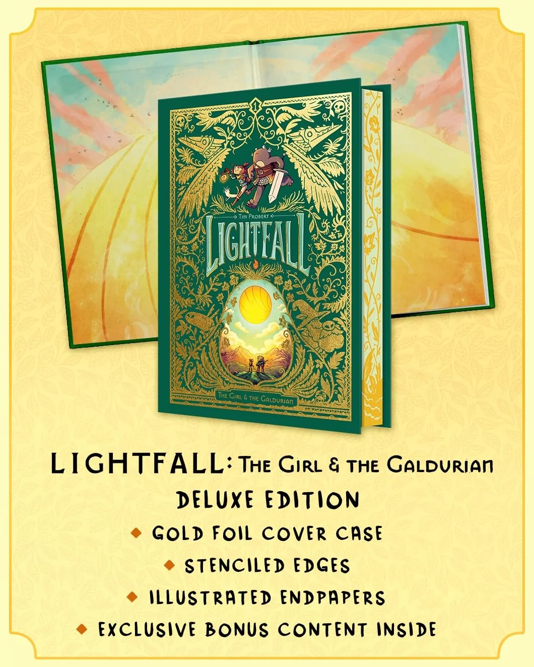 Lightfall: The Girl & the Galdurian Deluxe Edition: A Graphic Novel: 1