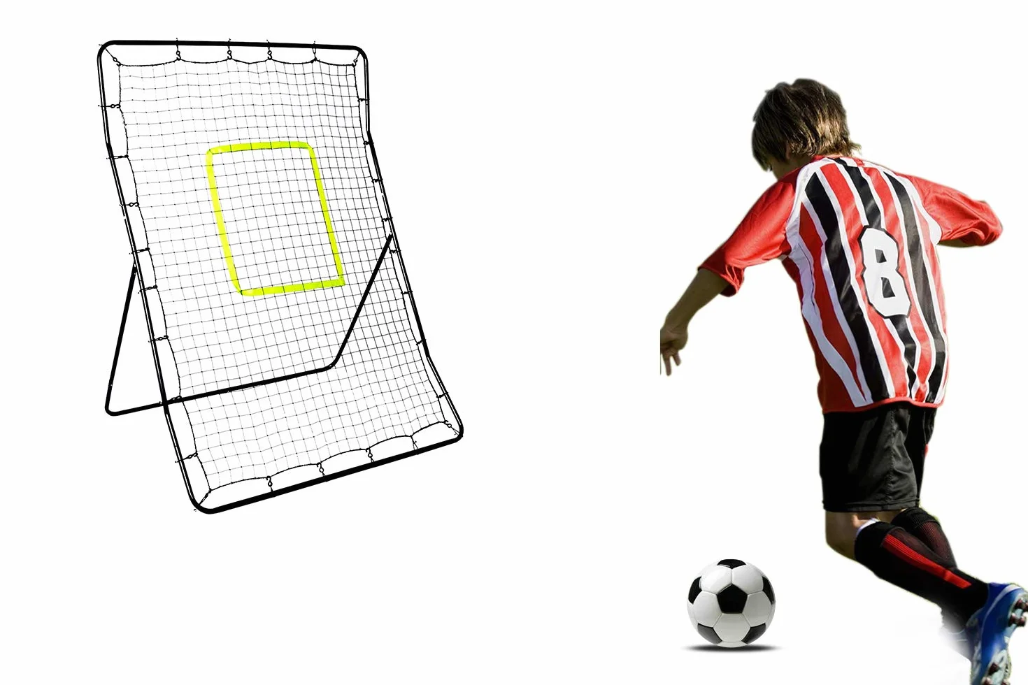 OYE Pitchback Baseball Rebounder siatka do gry w baseball dla dzieci i dorosłych