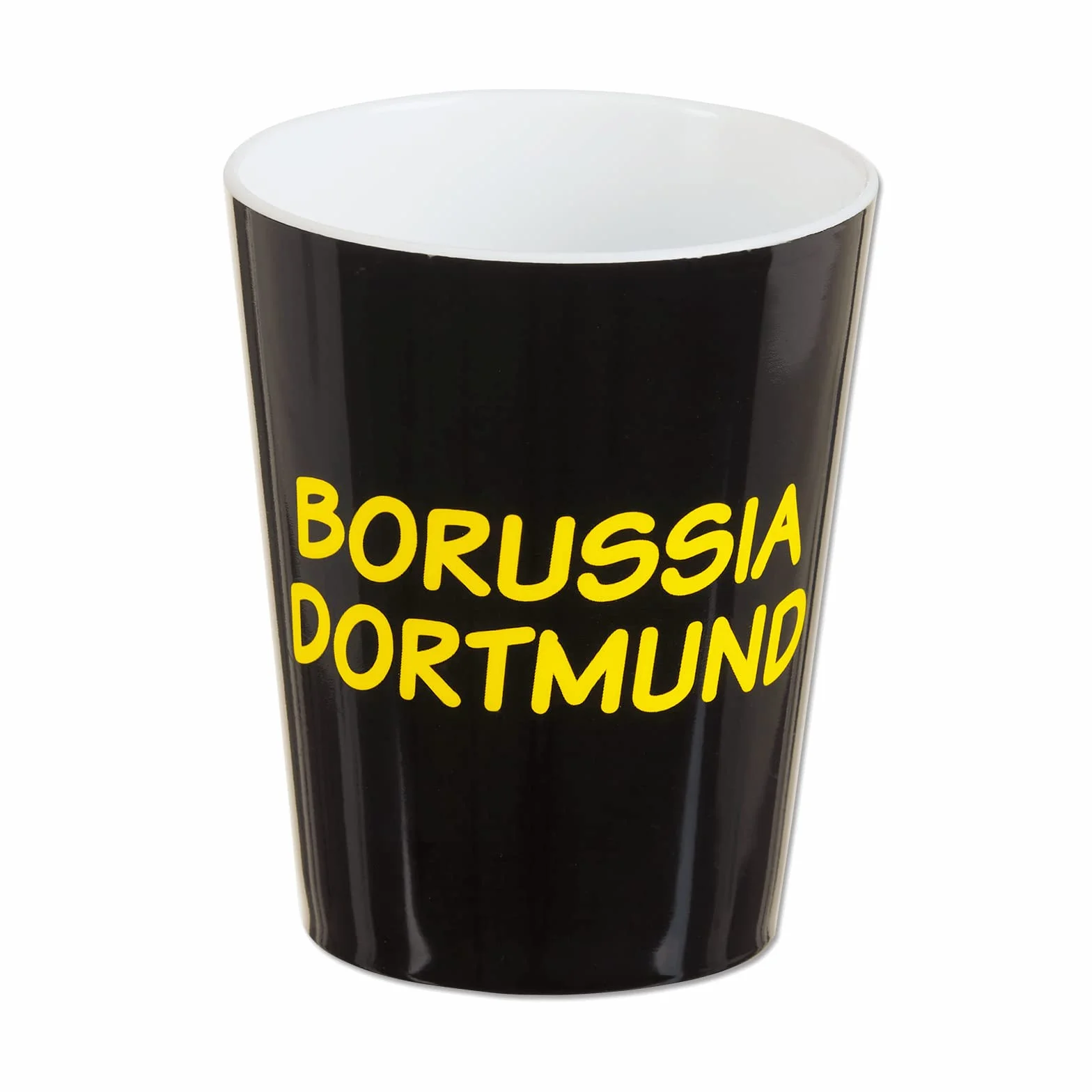 Borussia Dortmund Unisex – kubek do mycia zębów dla dorosłych, żółty, jeden rozmiar