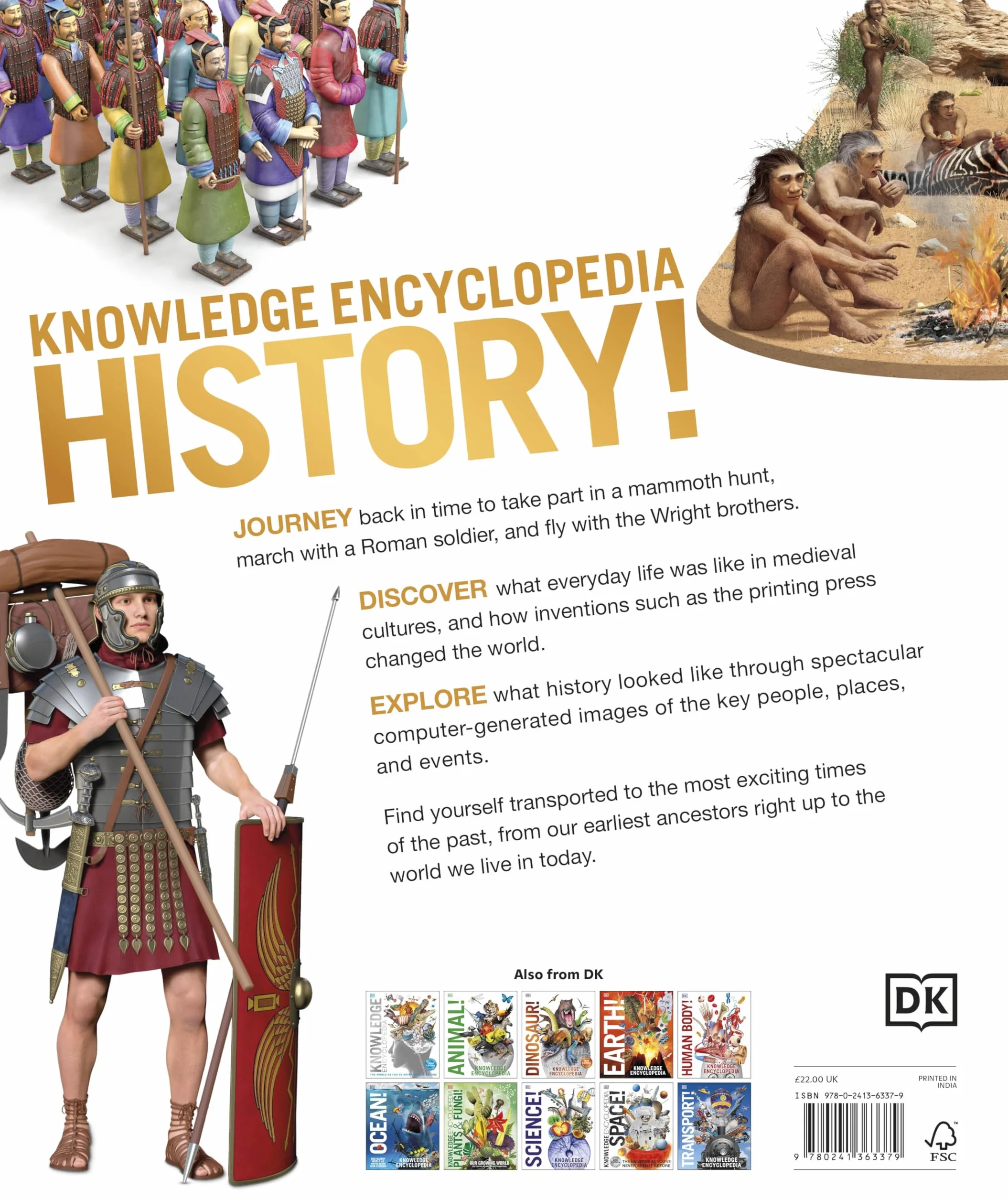 Knowledge Encyclopedia History!: The Past as You've Never Seen it Before (Knowledge Encyclopedias)