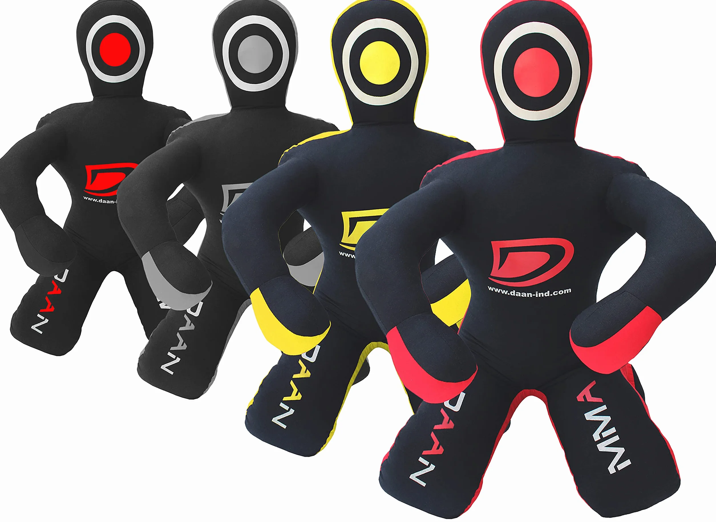 DAAN MMA Grappling Dummy Manekin BJJ 180 cm Czarny/Szary
