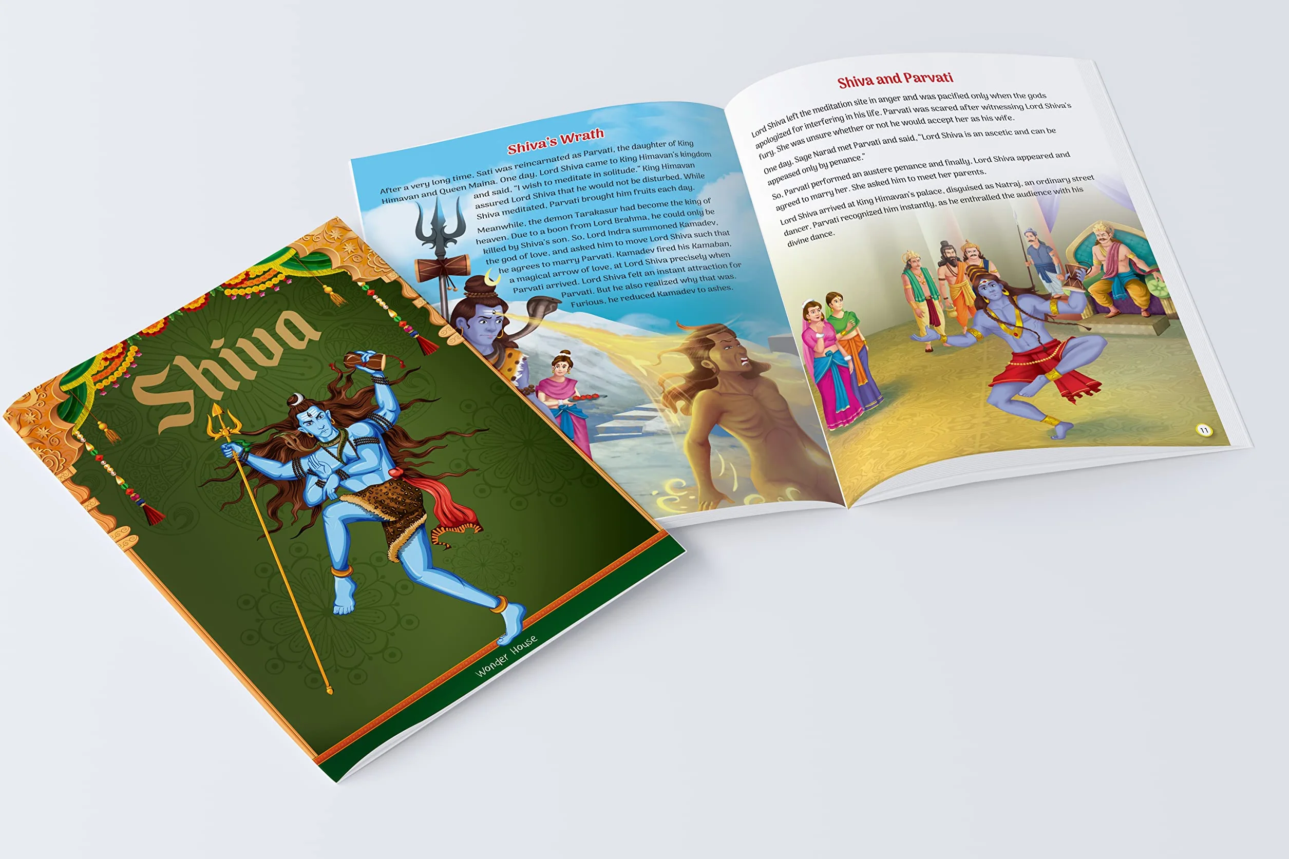 Tales from Indian Mythology: Collection of 10 Books