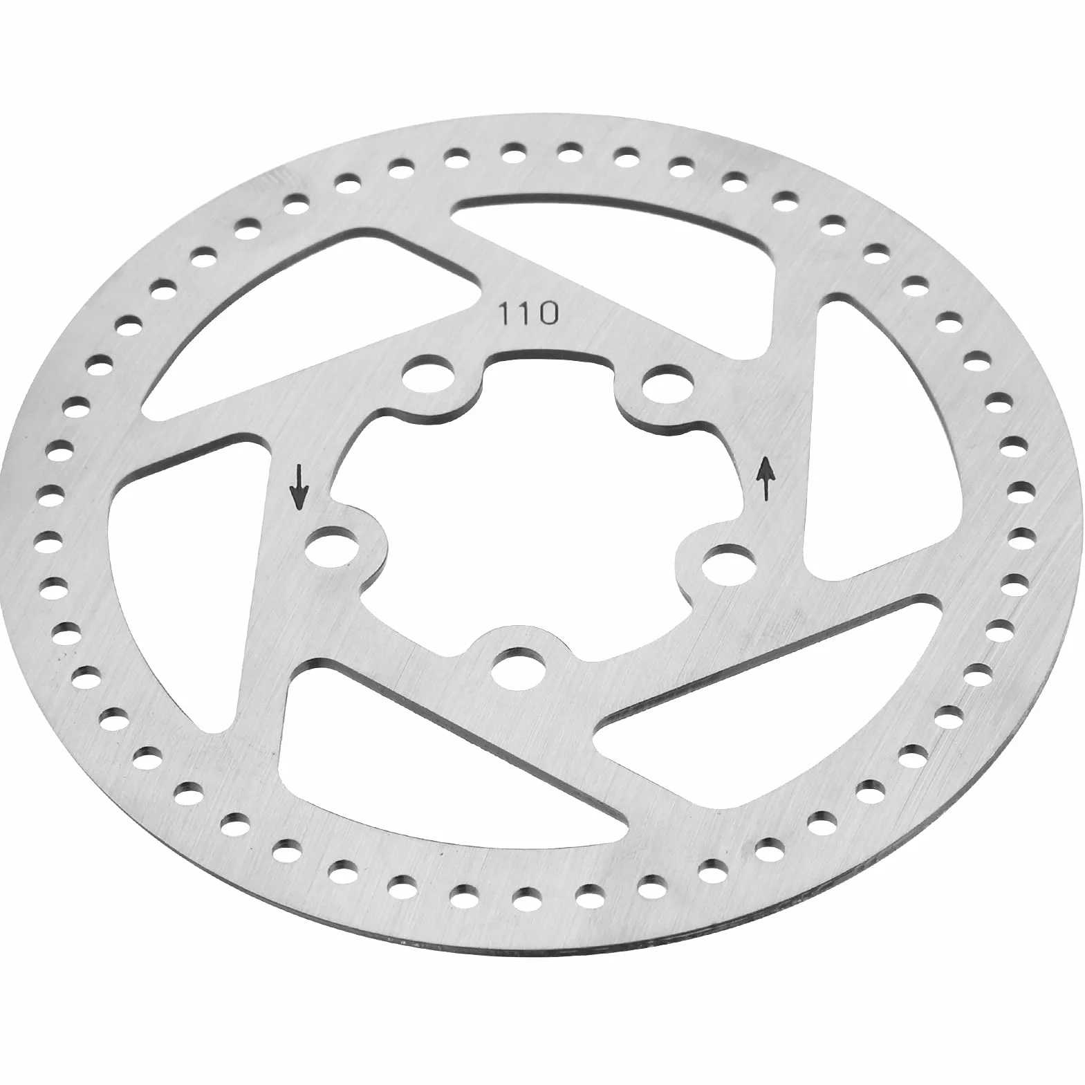 Tarcza Hamulcowa ze Stali Nierdzewnej 110mm 5 Otworów do Skuterów M365