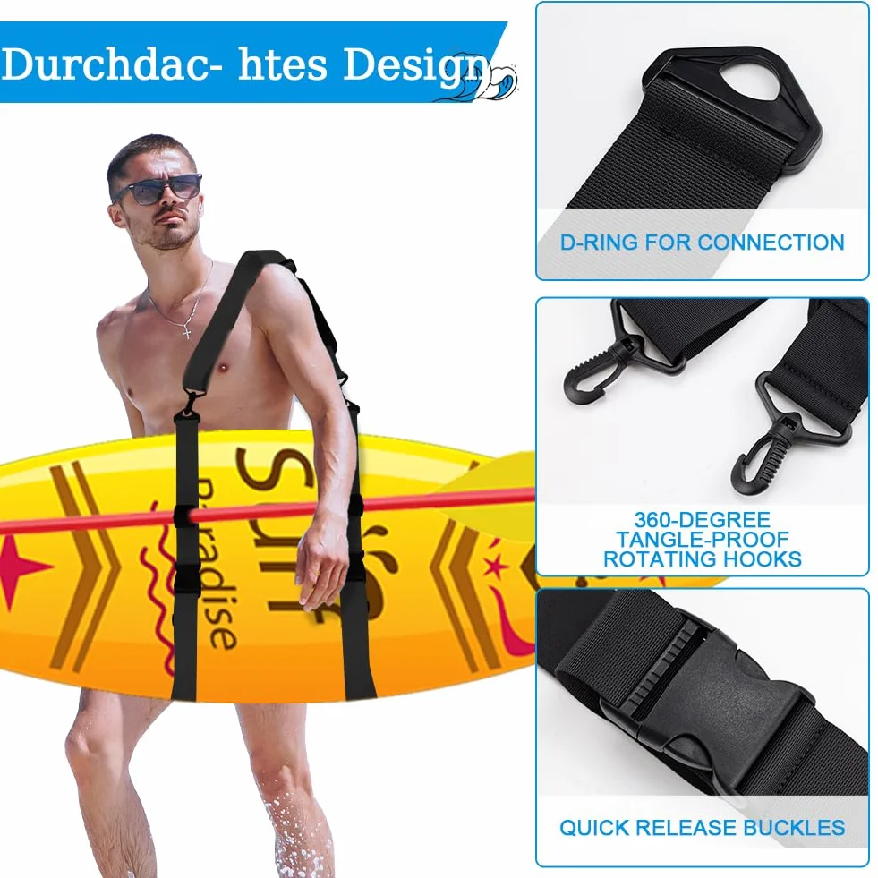 Pasek do noszenia Sup Board Stand Up Paddle akcesoria transport