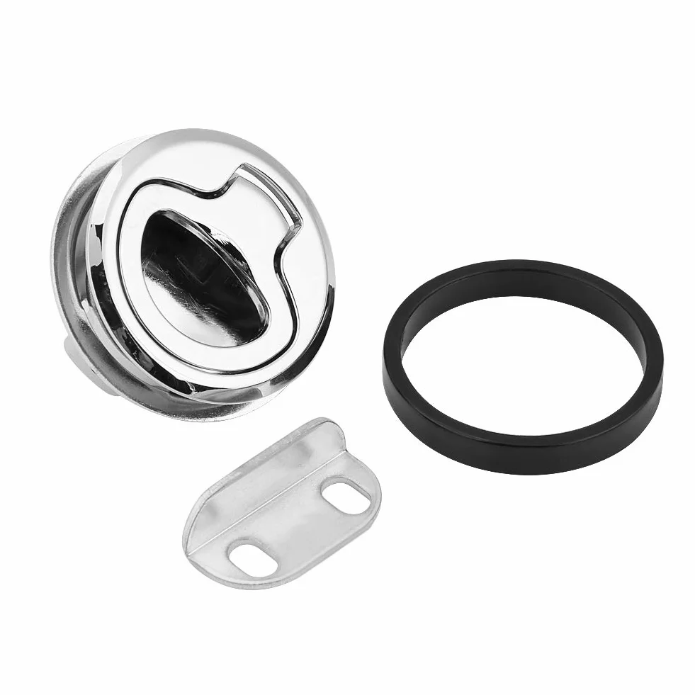 Fydun Flush Pull Lock ze stali nierdzewnej Zatrzask Blokada suwaka do RV Marine Boat