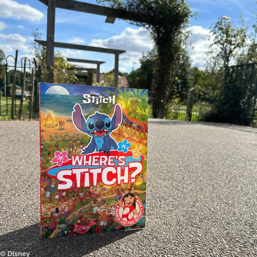 Where's Stitch?: A Disney search-and-find activity book