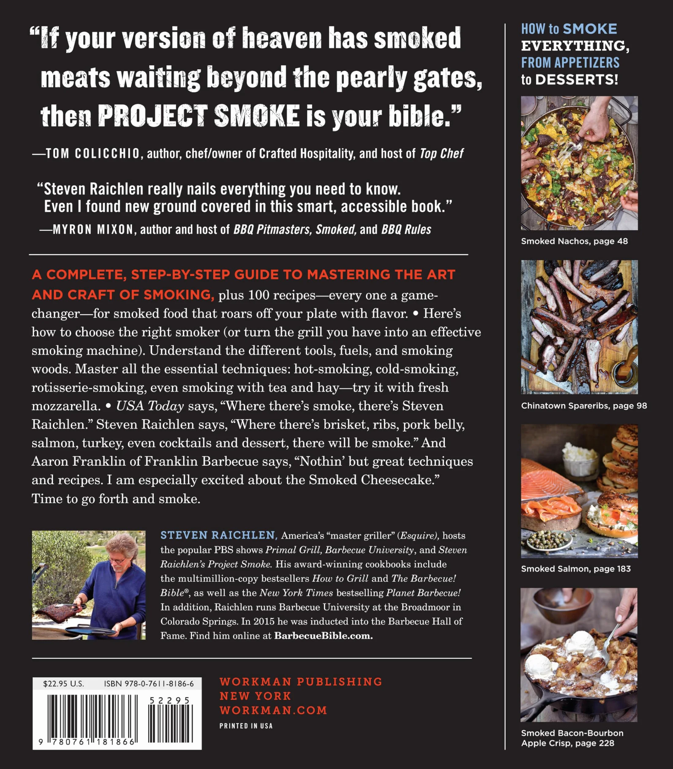 Project Smoke: Seven Steps to Smoked Food Nirvana, Plus 100 Irresistible Recipes from Classic (Slam-Dunk Brisket) to Adventurous (Smoked Bacon-Bourbon Apple Crisp)