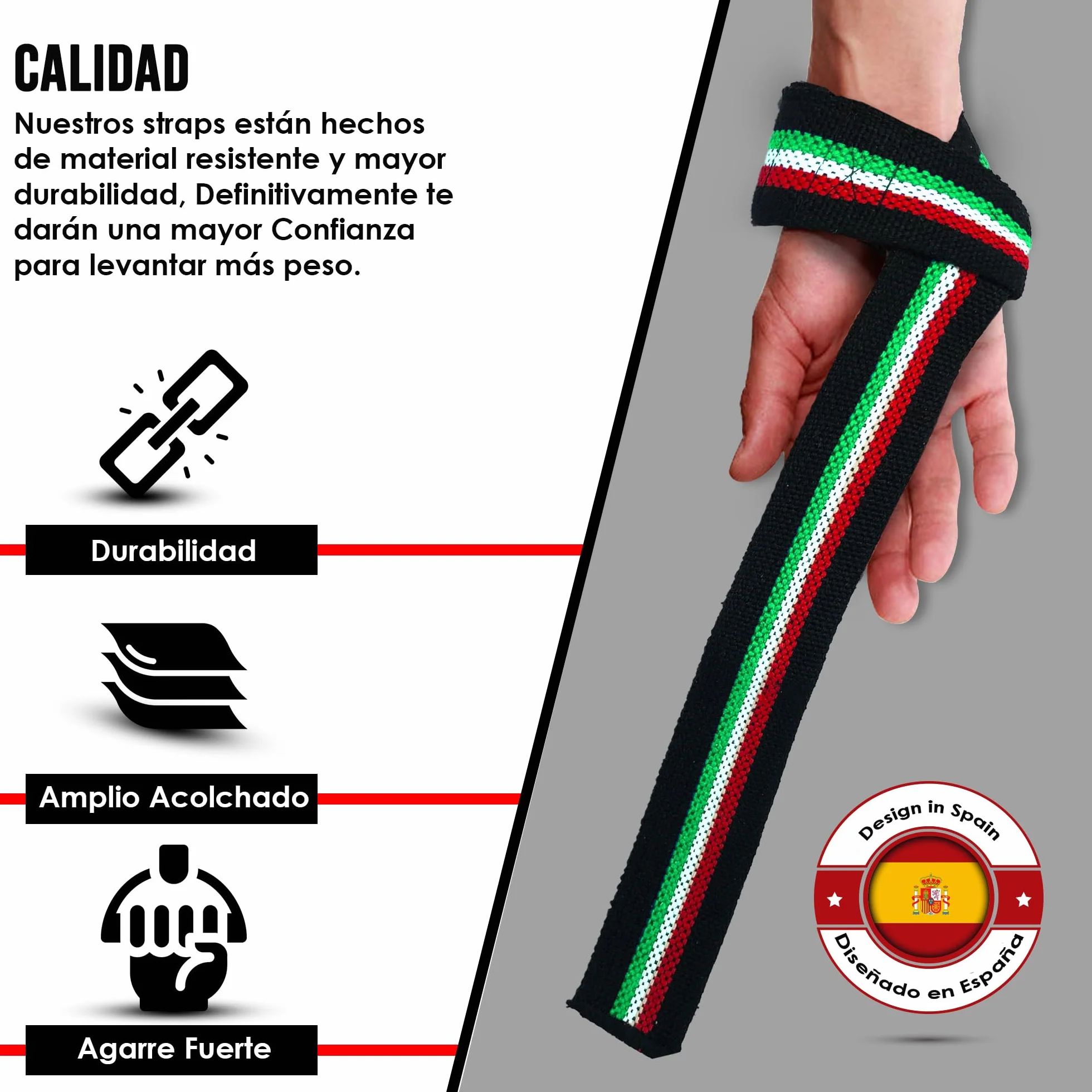 MERCURYAL Strap do Podnoszenia Ciężarów - Akcesoria Siłowni