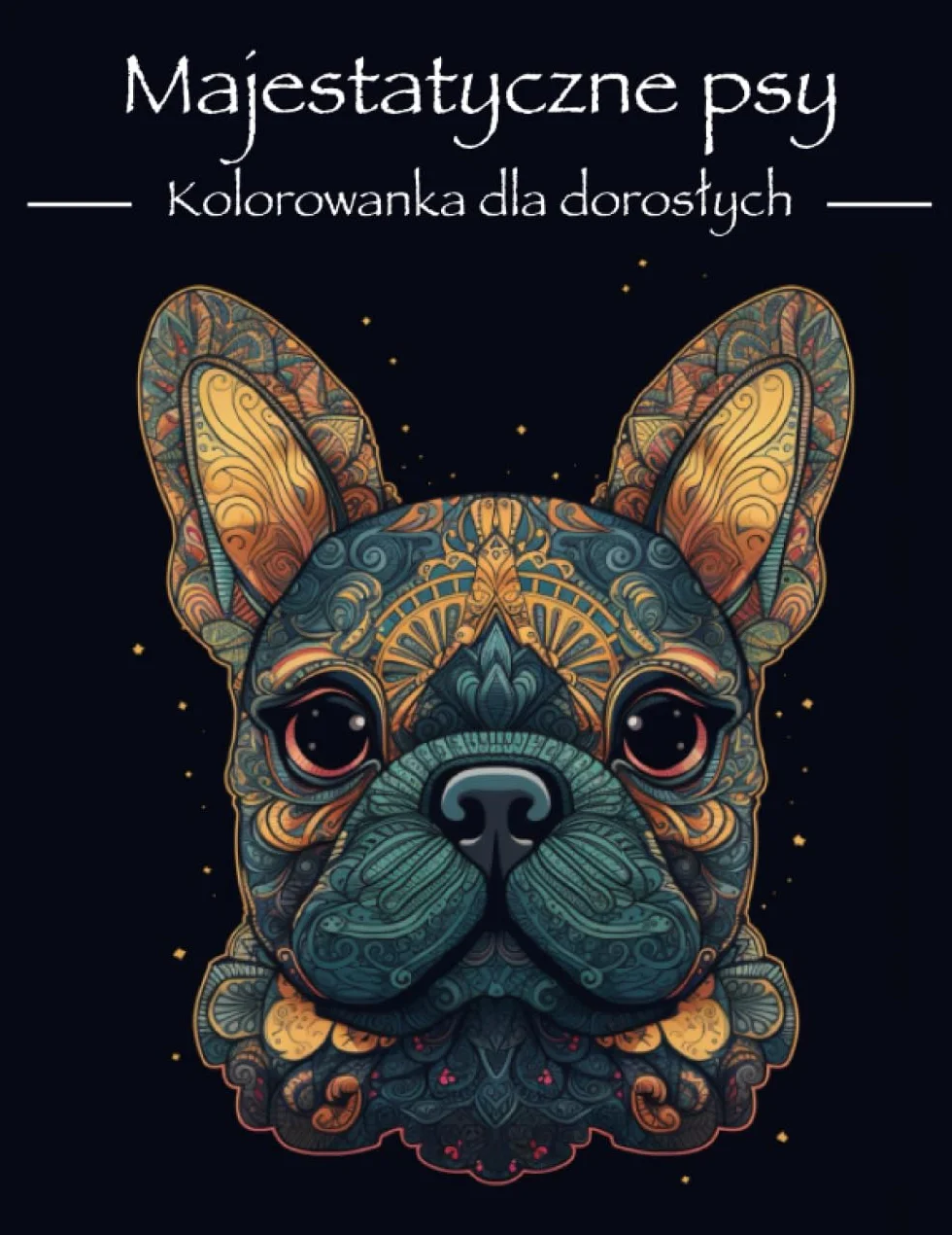 Majestatyczne psy: Kolorowanka dla dorosłych