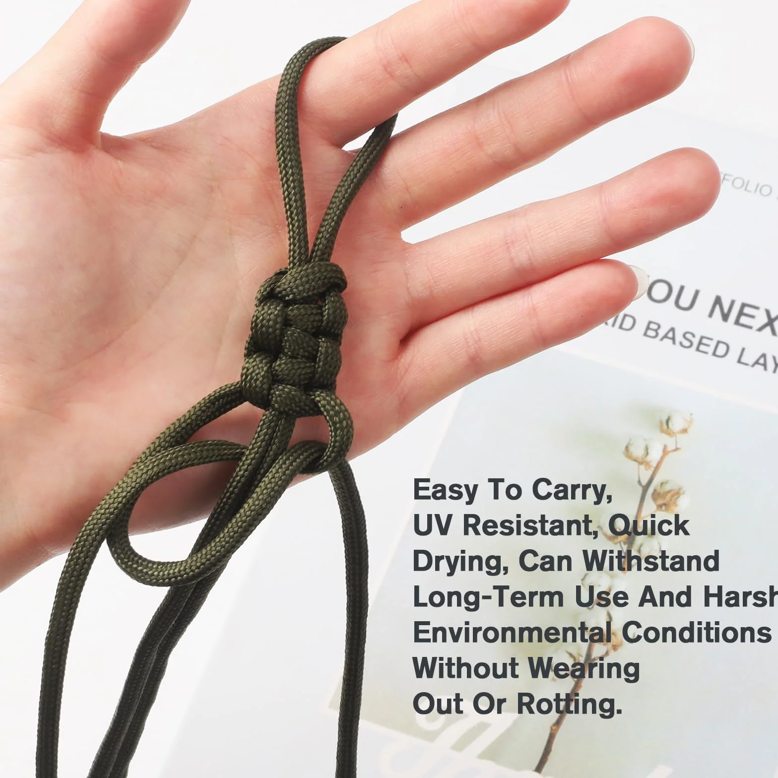 Paracord 4 mm 550 typ III 40 m linka nylonowa zestaw 7 rdzeni