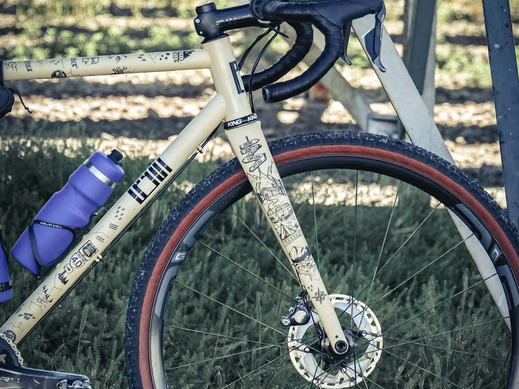 All Mountain Style AMS Frame Guard Gravel/Road - Chroni Twój rower przed zadrapaniami i przedmiotami