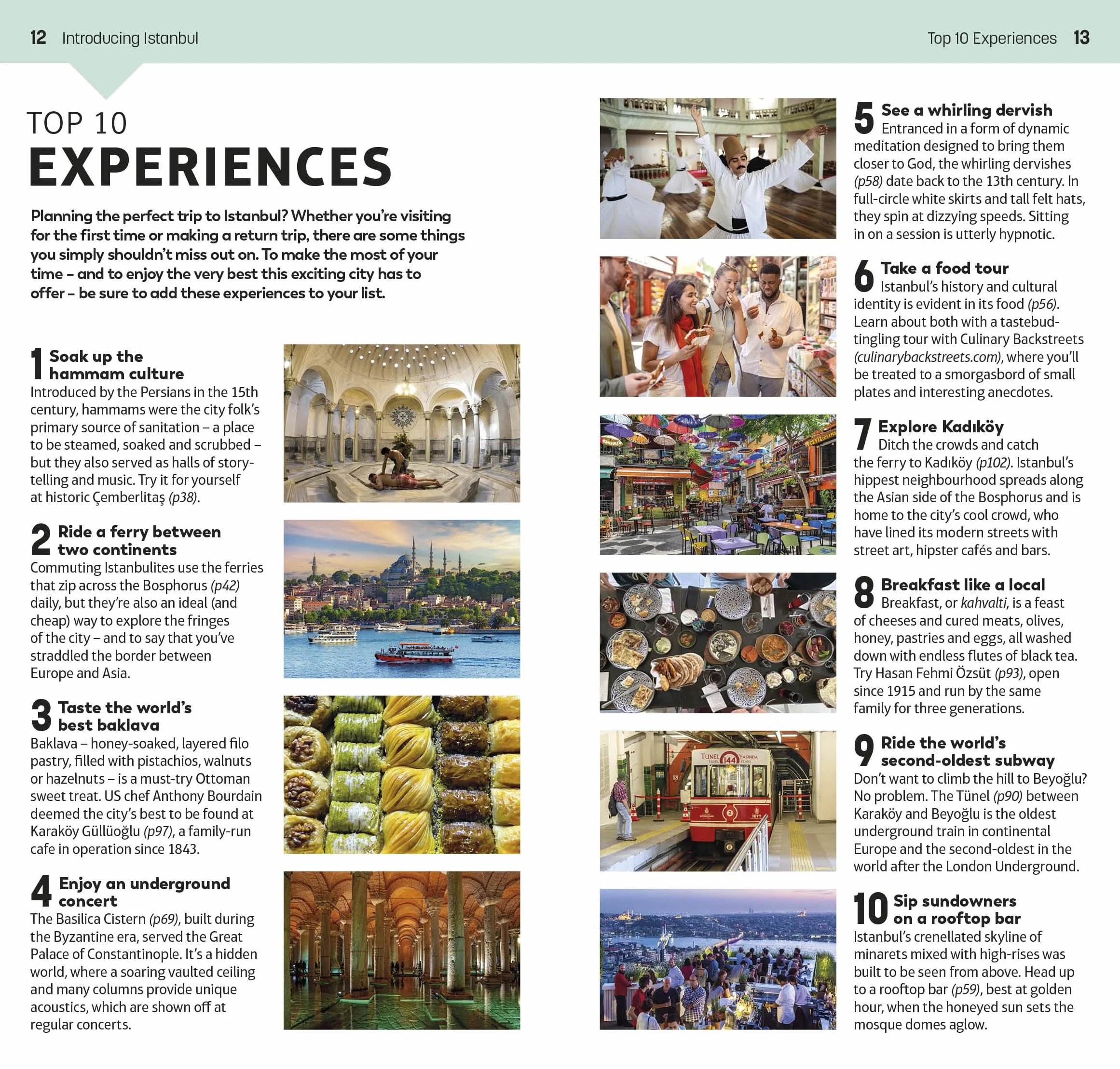 DK Top 10 Istanbul: Top 10 lists for your perfect trip, plus an all-weather folded map