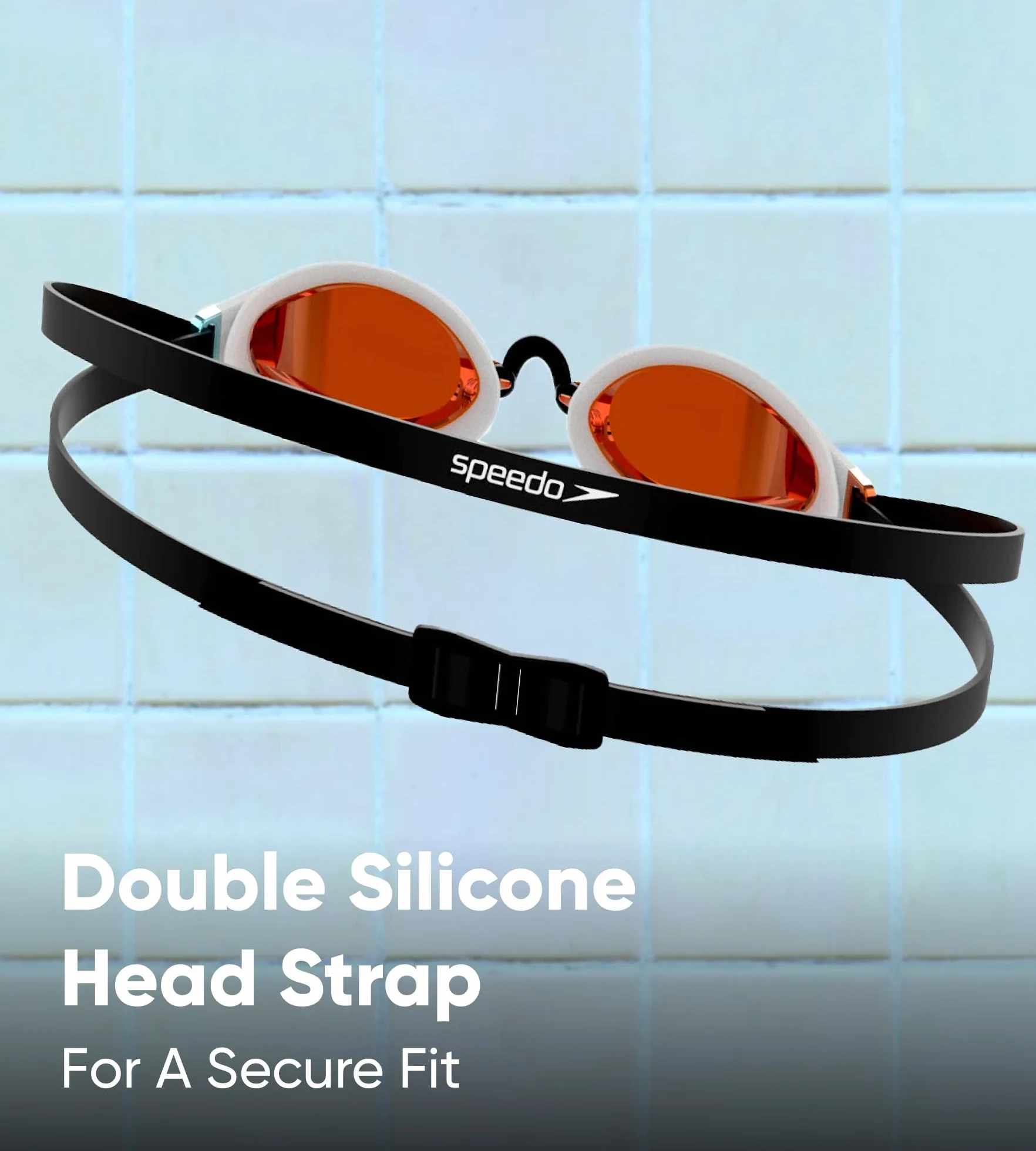 Speedo Unisex Fastskin Speedsocket 2 Mirror okulary do pływania dla dorosłych