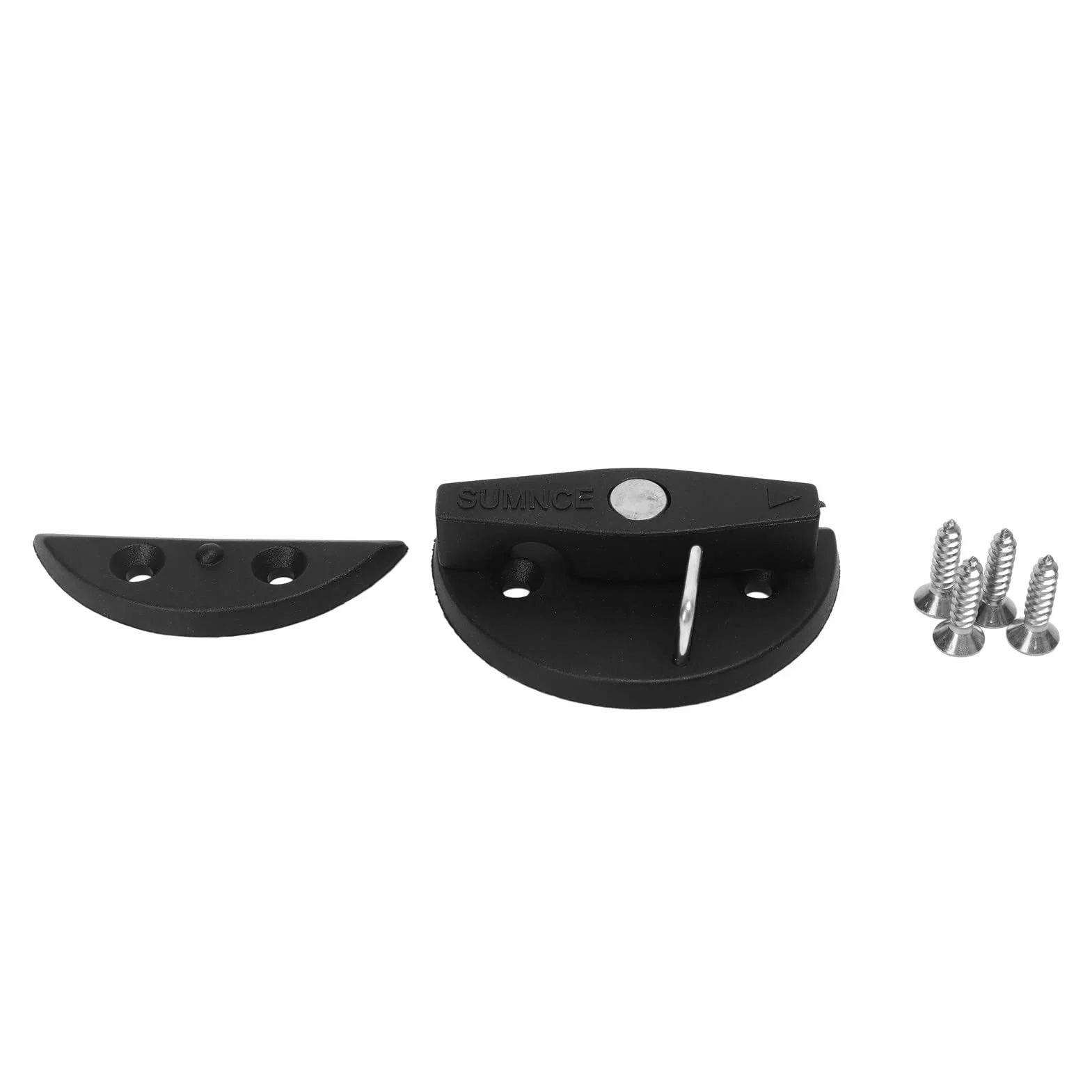 Zatrzask z Przyciskiem Obróć łódź Yacht Seria 4 Zestawy Szafka na łódź Zatrzask Obrotowy Wzmocniony Nylon 59 Mm Okrągły Przycisk Blokady dla Jachtu Rv Drzwi do Szafki