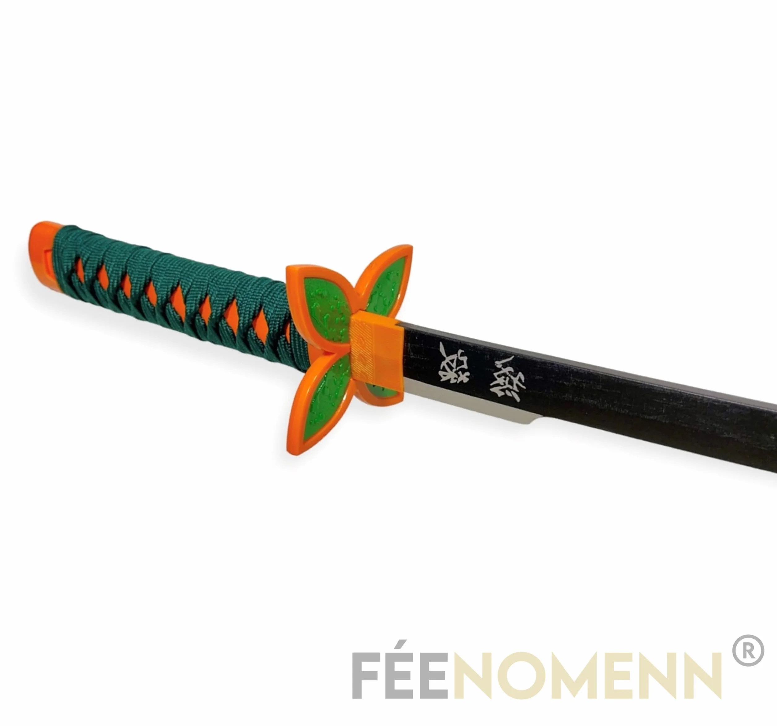 Japońska dekoracyjna katana - miecz Shinobu - Premium ekspozytor w zestawie