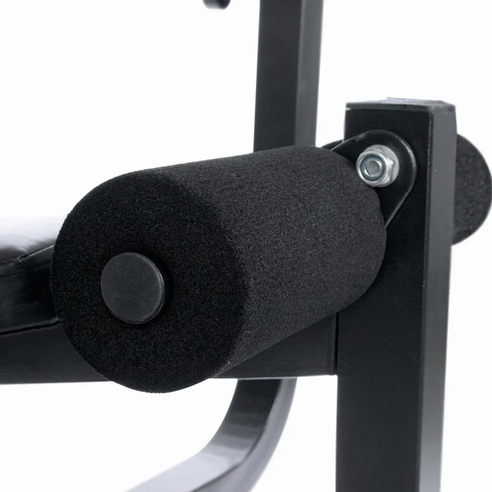 Physionics® Multi-Gym - 40 kg waga stos, wyciąganie nóg, prasa do klatki piersiowej, niski rząd, konstrukcja stalowa, czarna - domowa stacja treningowa, kompaktowa wielofunkcyjna maszyna do ćwiczeń