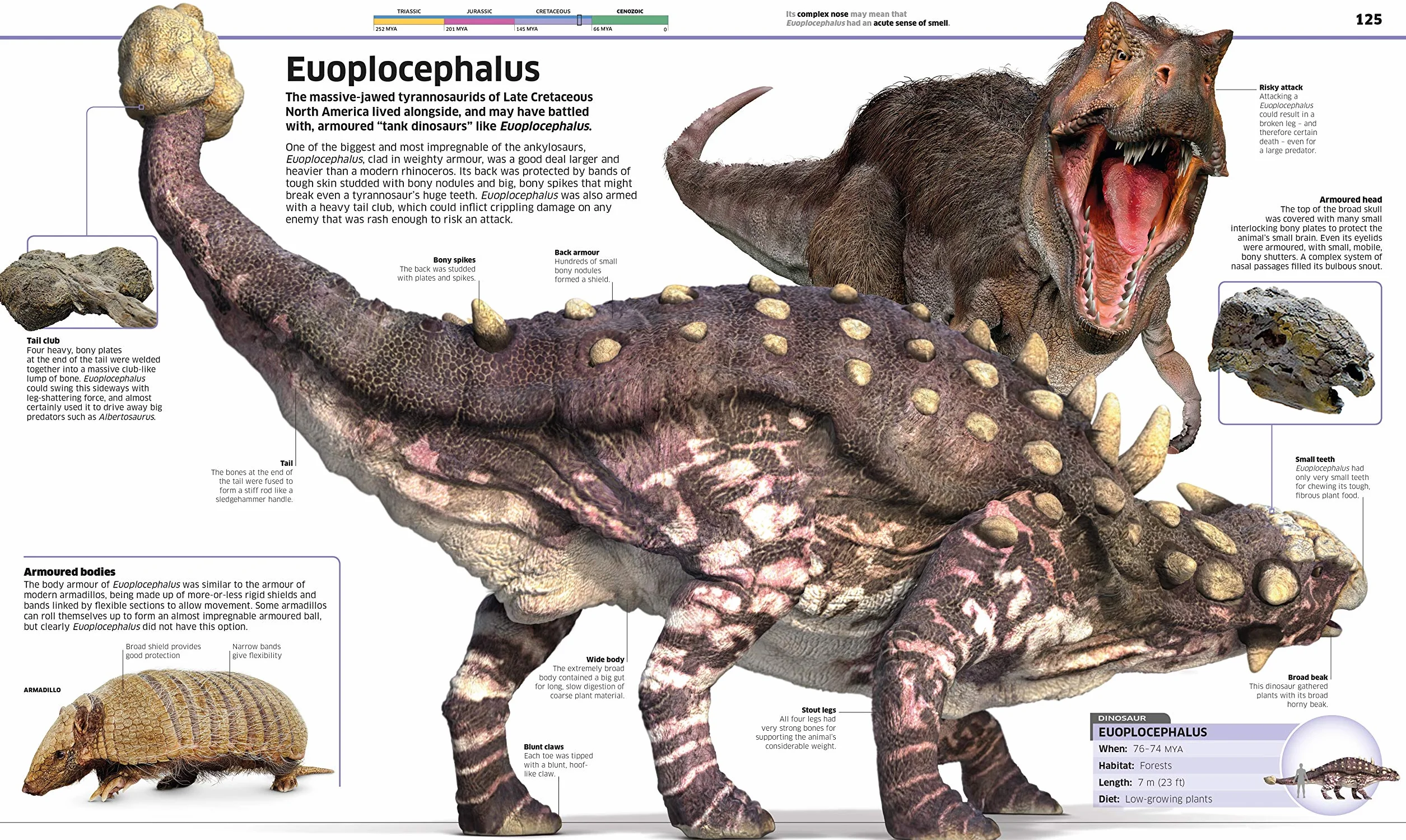 Knowledge Encyclopedia Dinosaur!: Over 60 Prehistoric Creatures as You've Never Seen Them Before (Knowledge Encyclopedias)