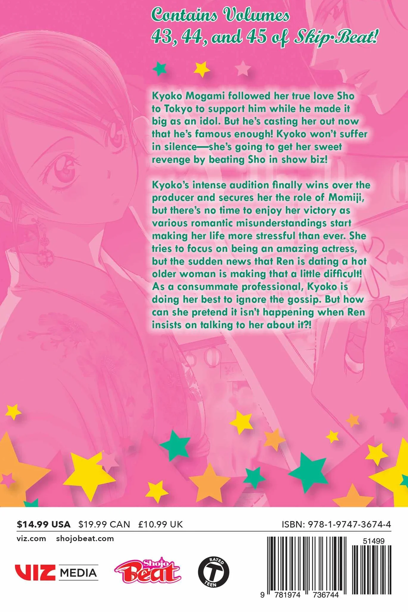 Skip-Beat!, (3-In-1 Edition), Vol. 15: Includes Vols. 43, 44 & 45
