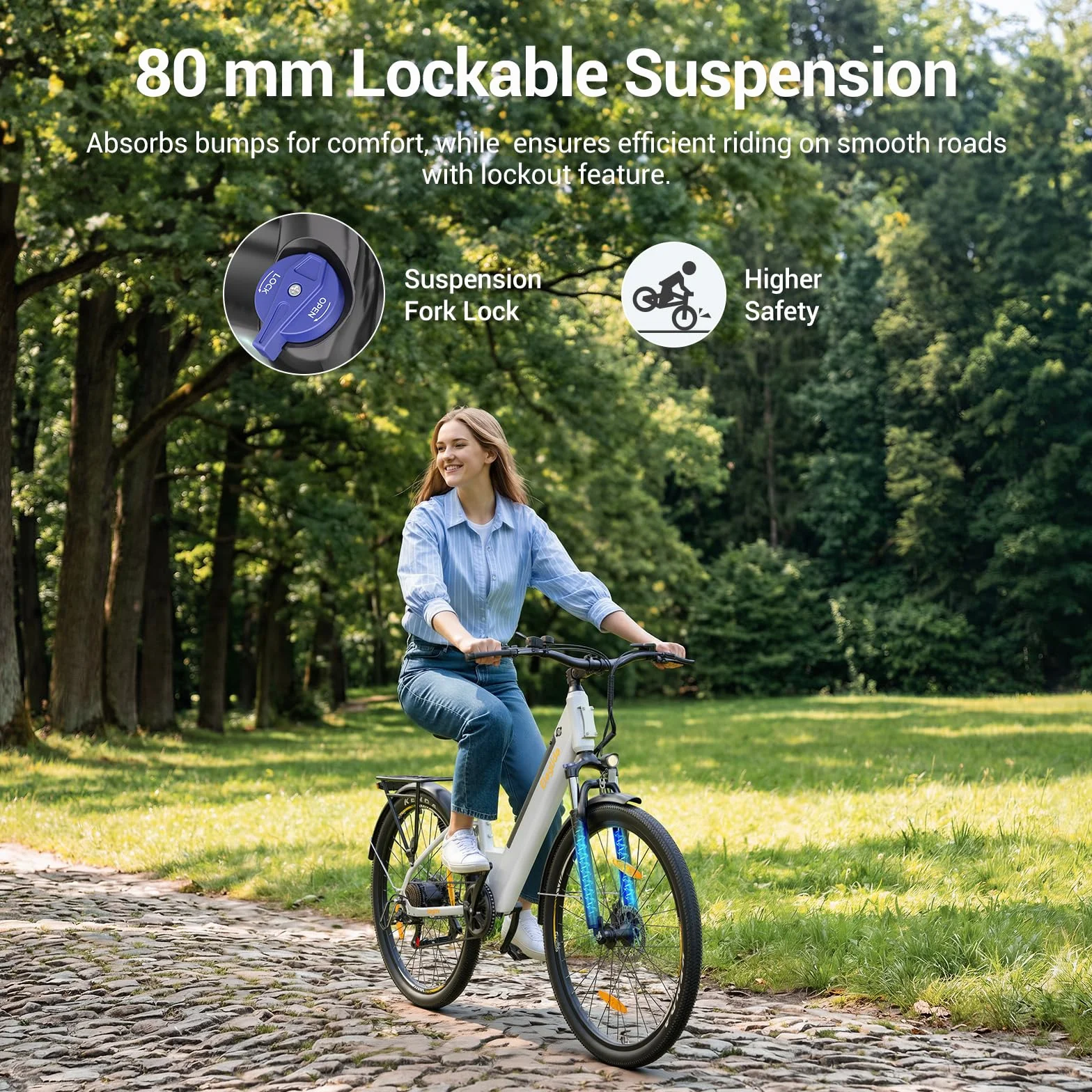 Eleglide Rower elektryczny T1 Step-Thru 13 Ah 27,5" 50 NM silnik momentu obrotowego 7-biegowy