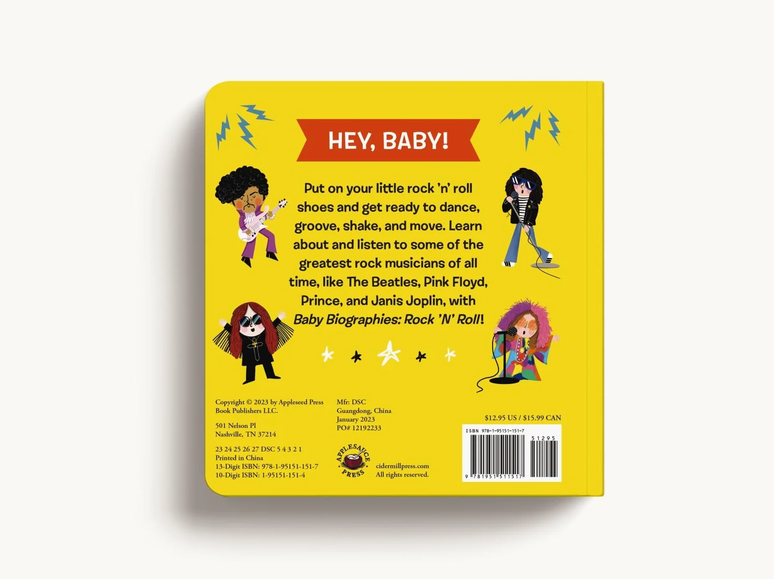 Rock and Roll - Baby Biographies: A Baby's Introduction to the 24 Greatest Rock Bands of All Time!: 1