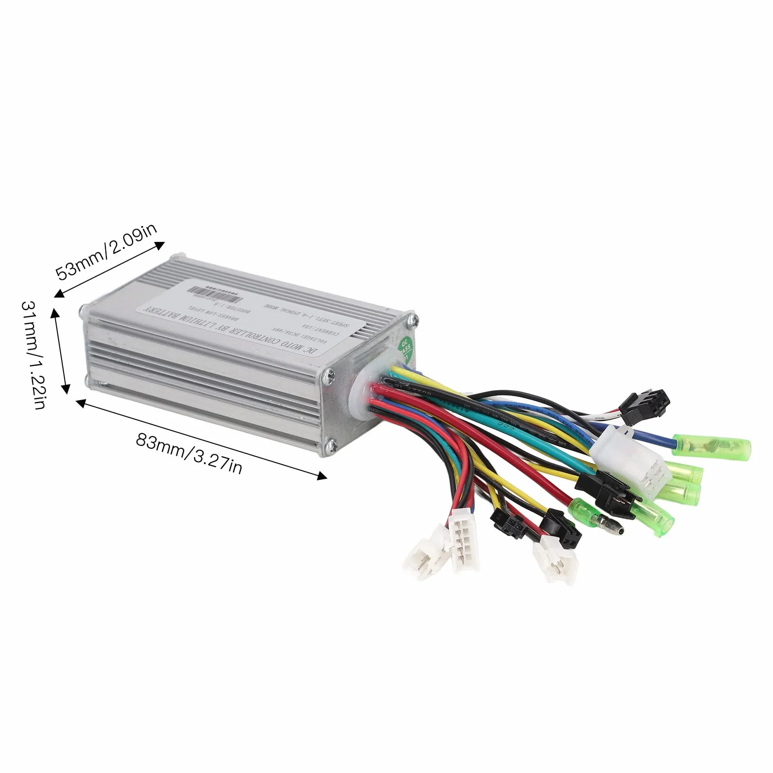 Zestaw do konwersji roweru elektrycznego, 36 V, 48 V, 15 A, kontroler silnika rowerowego, zestaw regulatora prędkości roweru elektrycznego z panelem S810, do silnika 250 W, 350 W