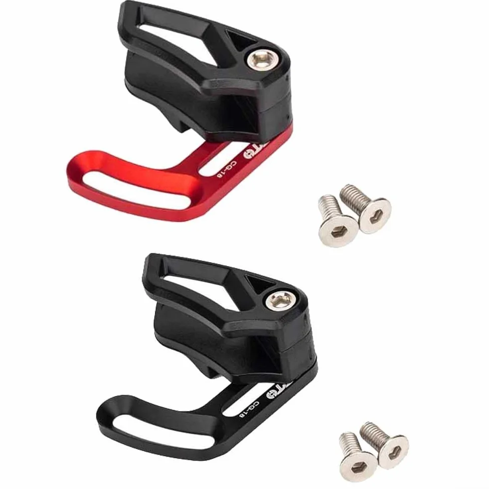 Prowadnica łańcucha MTB 30T-40T, osłona łańcucha rowerowego, ochraniacz do roweru górskiego (czerwony)