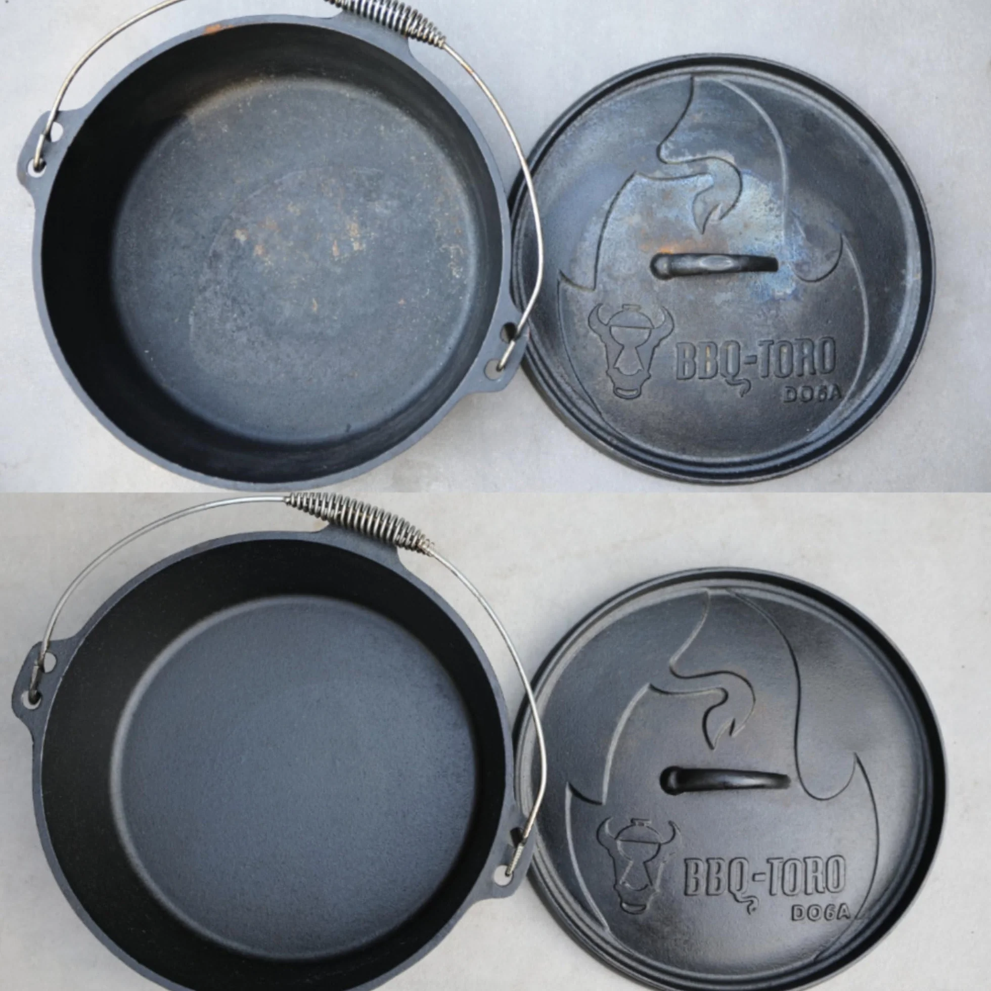 BBQ-Toro DOPFHELD Dutch Oven olejek do pieczenia i pielęgnacji | 250 ml | olej do pielęgnacji żeliwnych akcesoriów do grilla | olej do pieca do rusztu grillowego, płyty grillowej, patelni Dutch Oven i