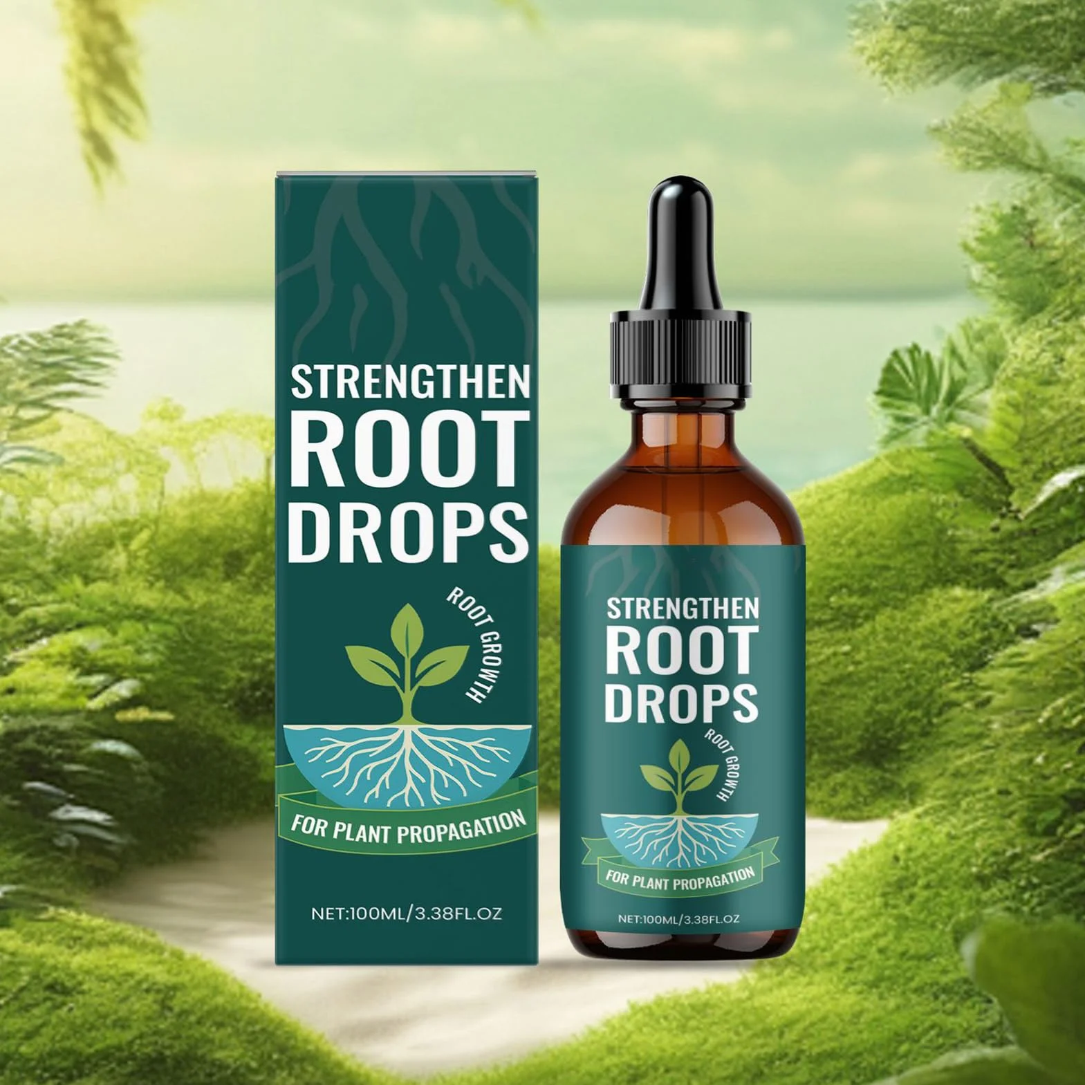 Prop Drops For Plants - P?yn Do Ukorzeniania 100 Ml Z Zakraplaczem | Krople Do Rozmna?ania Ro?lin | do Wewn?trznej Uprawy