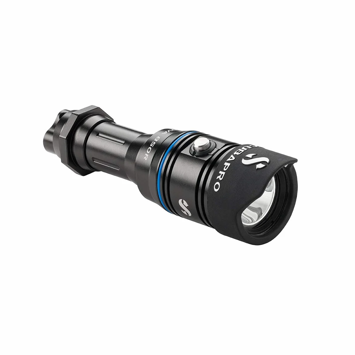 Scubapro Unisex – akcesoria dla dorosłych NOVA 850R Dive Light, czarne, jeden rozmiar