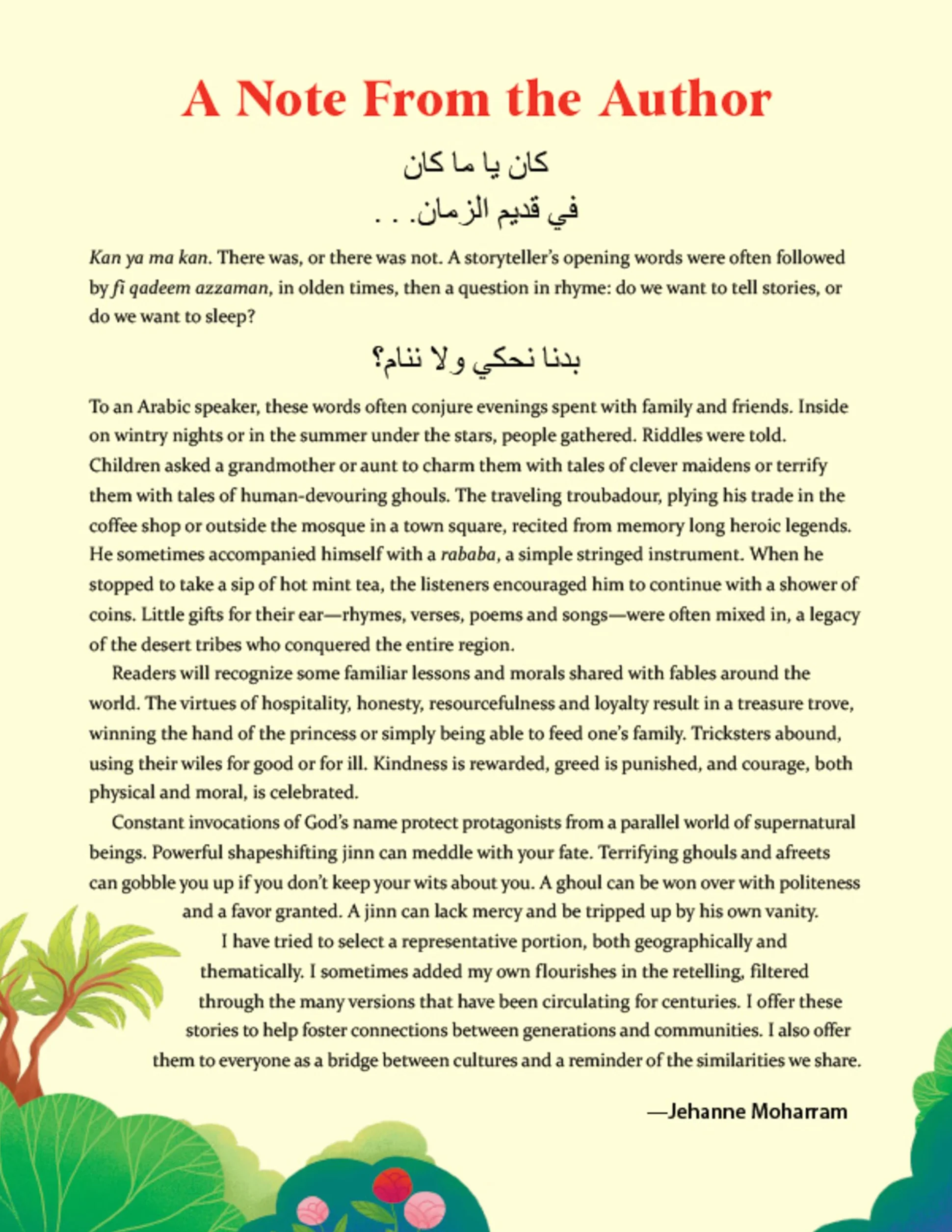 Children's Favorite Arabic Stories: Fables and Folk Tales from Across the Arabic Speaking World