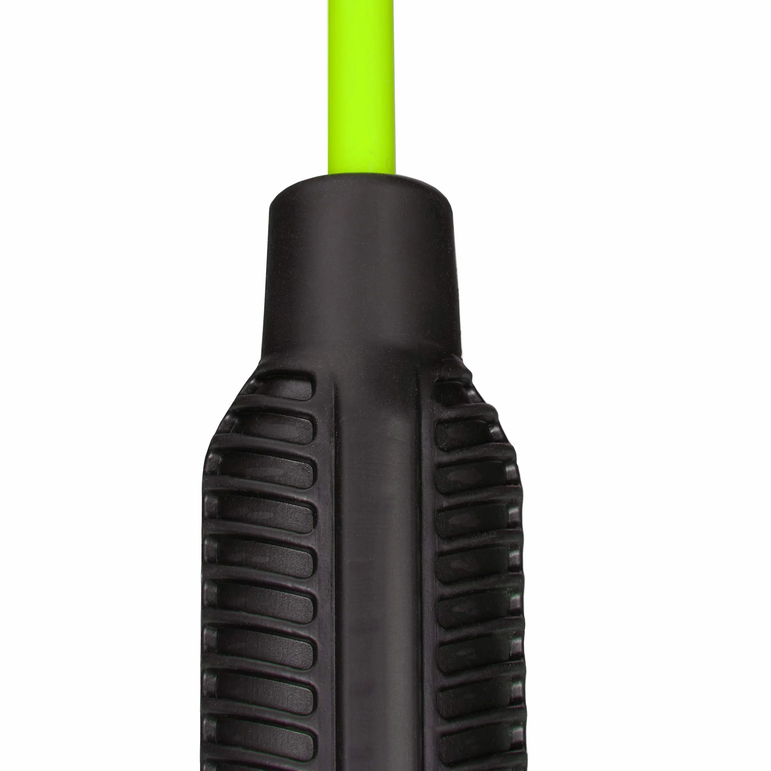 Relaxdays Swingstick, drążek do treningu wibracyjnego, mięśnie głębokie, elastyczny, włókno szklane, 160 cm, żółty neonowy, 1 sztuka